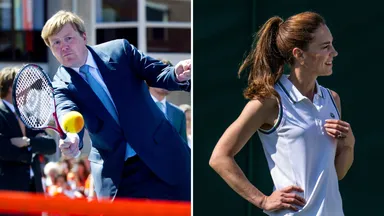 Deze royals slaan graag een balletje op de tennisbaan