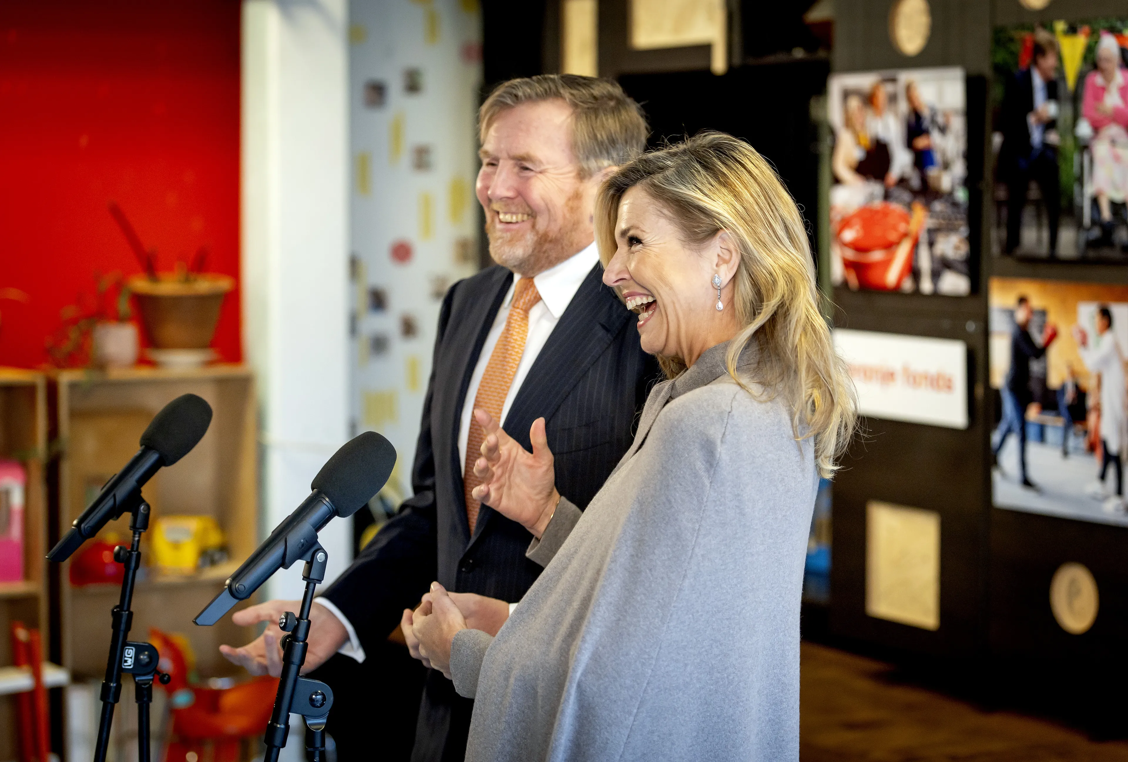 In een persgesprek geven ze antwoord op vragen over hun huwelijk.