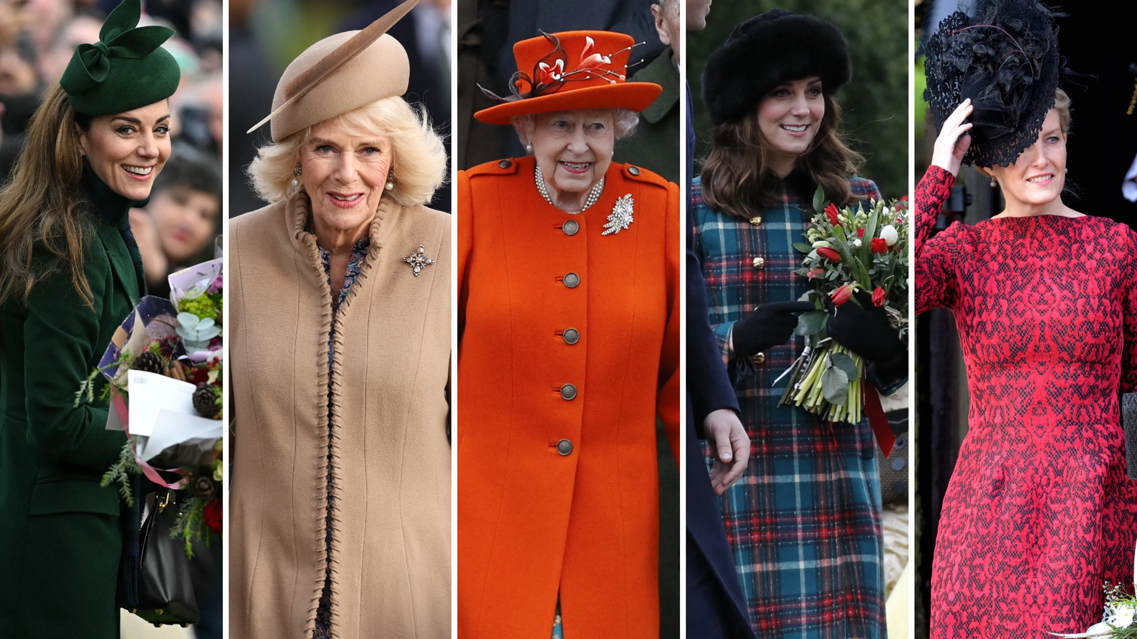 Lekker kijken: de kerstoutfits van de Britse royals door de jaren heen