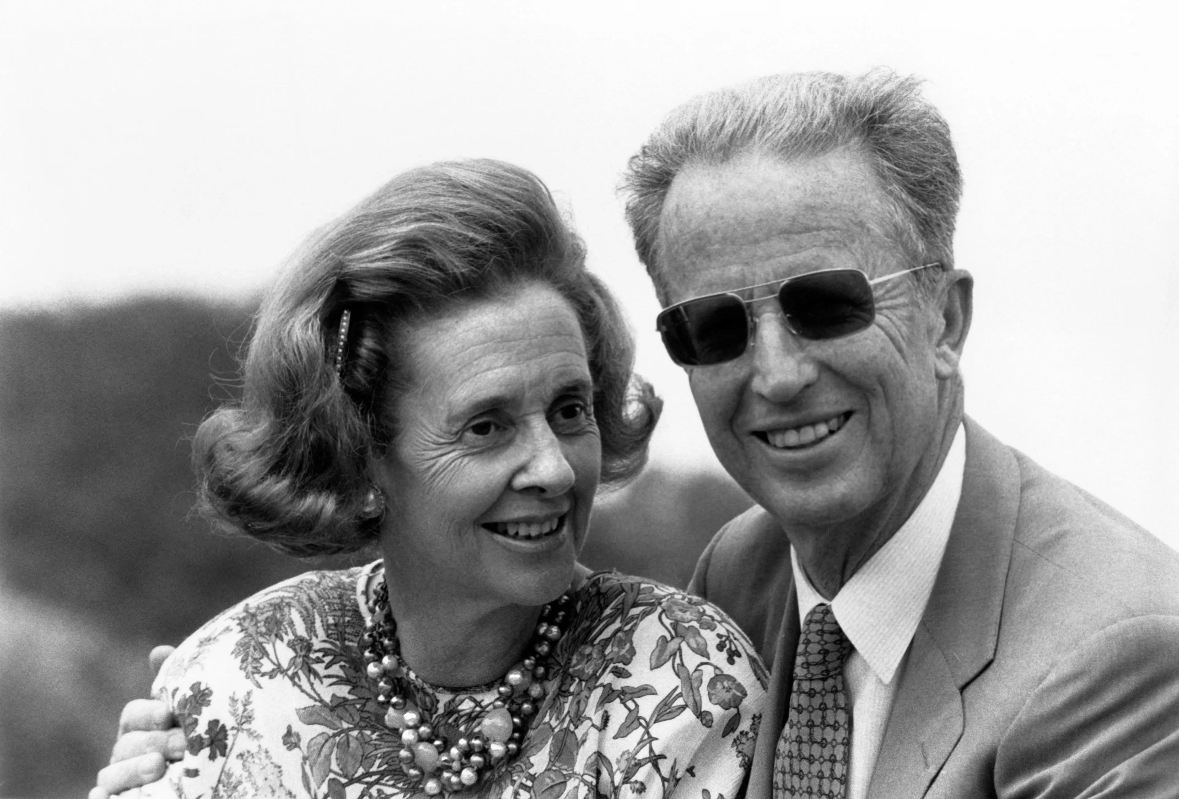 Koning Boudewijn met zijn vrouw, koningin Fabiola.