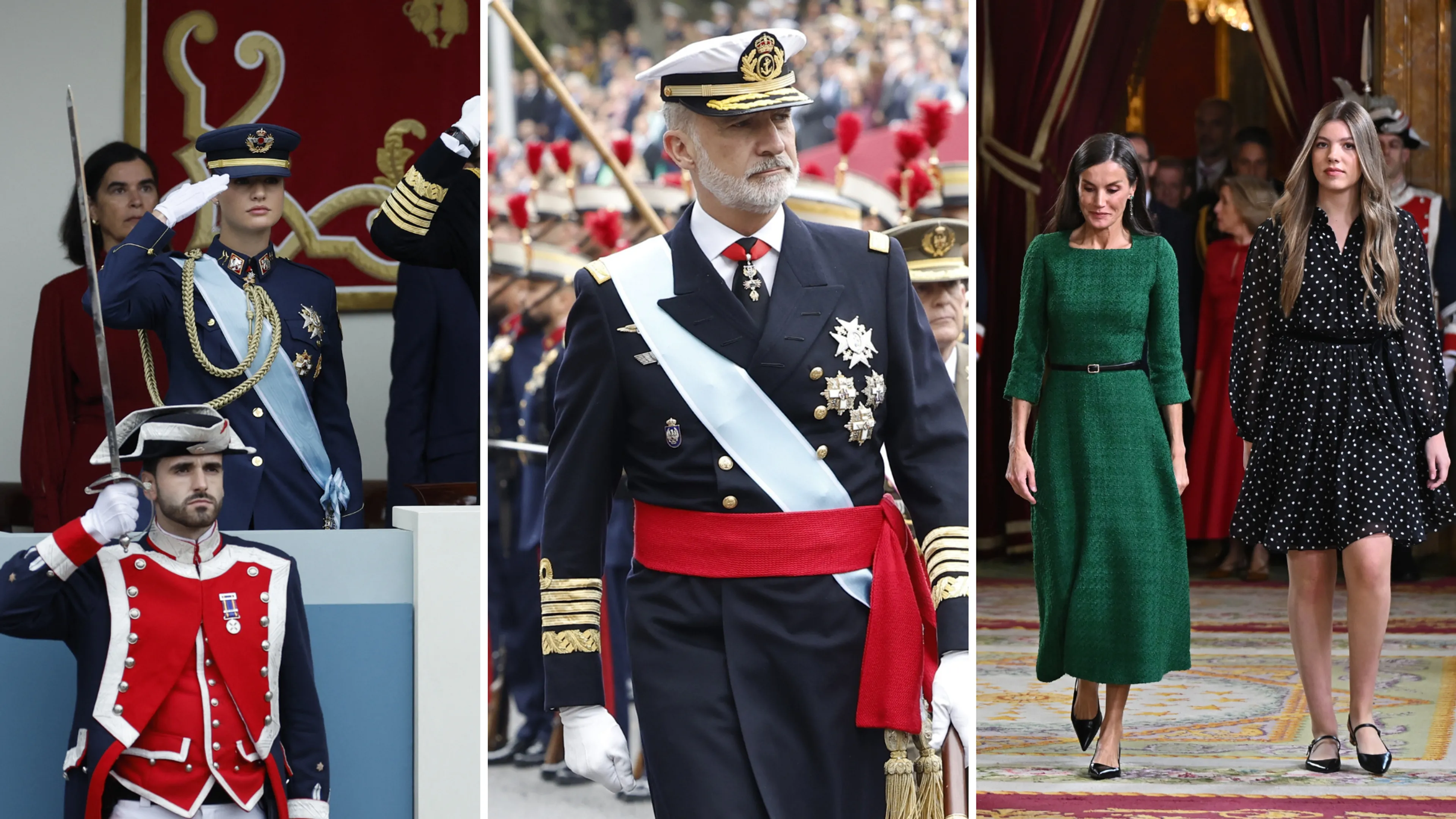 Feliz! Koninklijk gezin weer compleet bij viering nationale feestdag