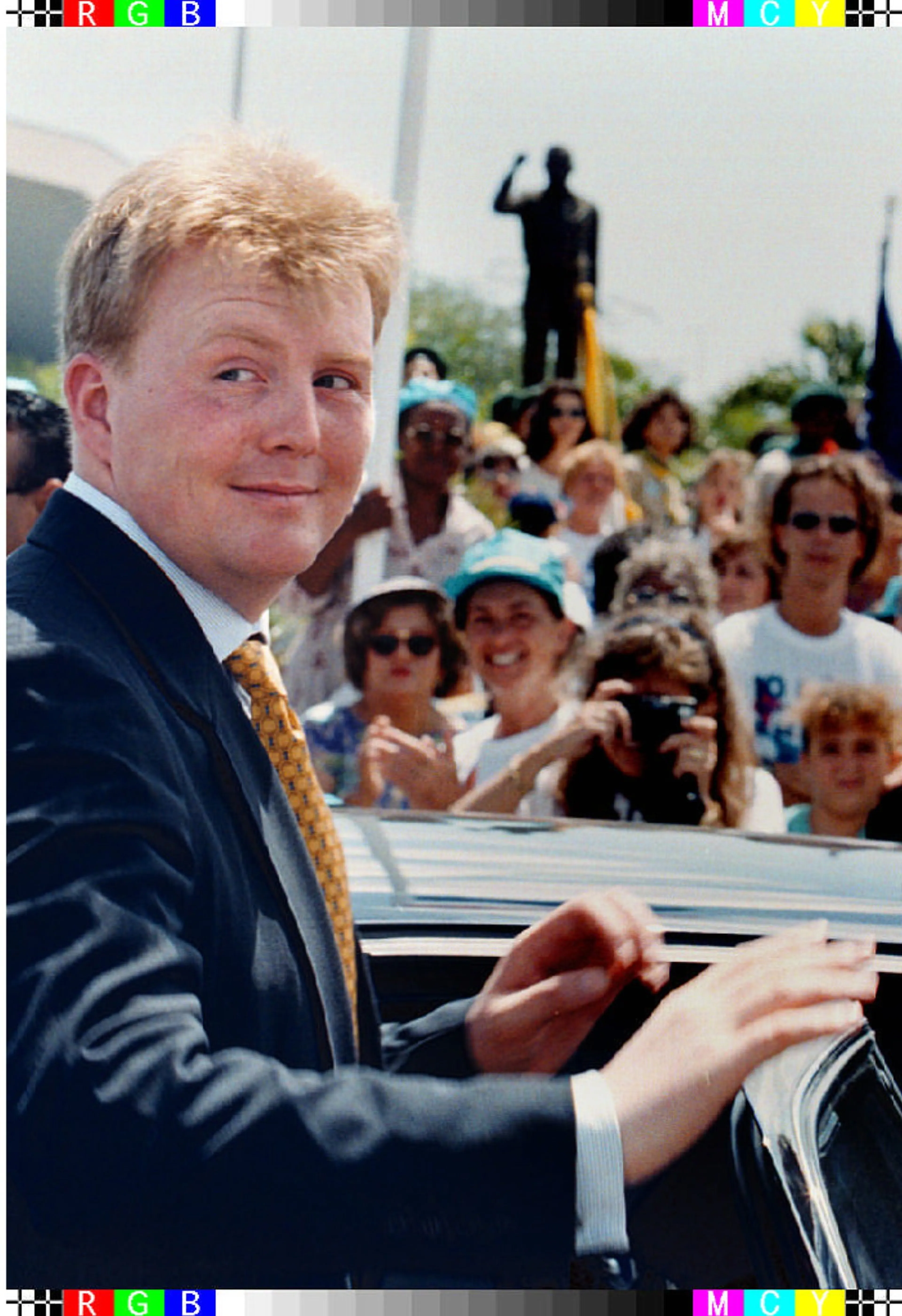 Prins Willem-Alexander in 1996.
