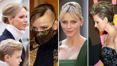 Van lang haar tot opgeschoren en punk: dit zijn alle kapsels van prinses Charlène