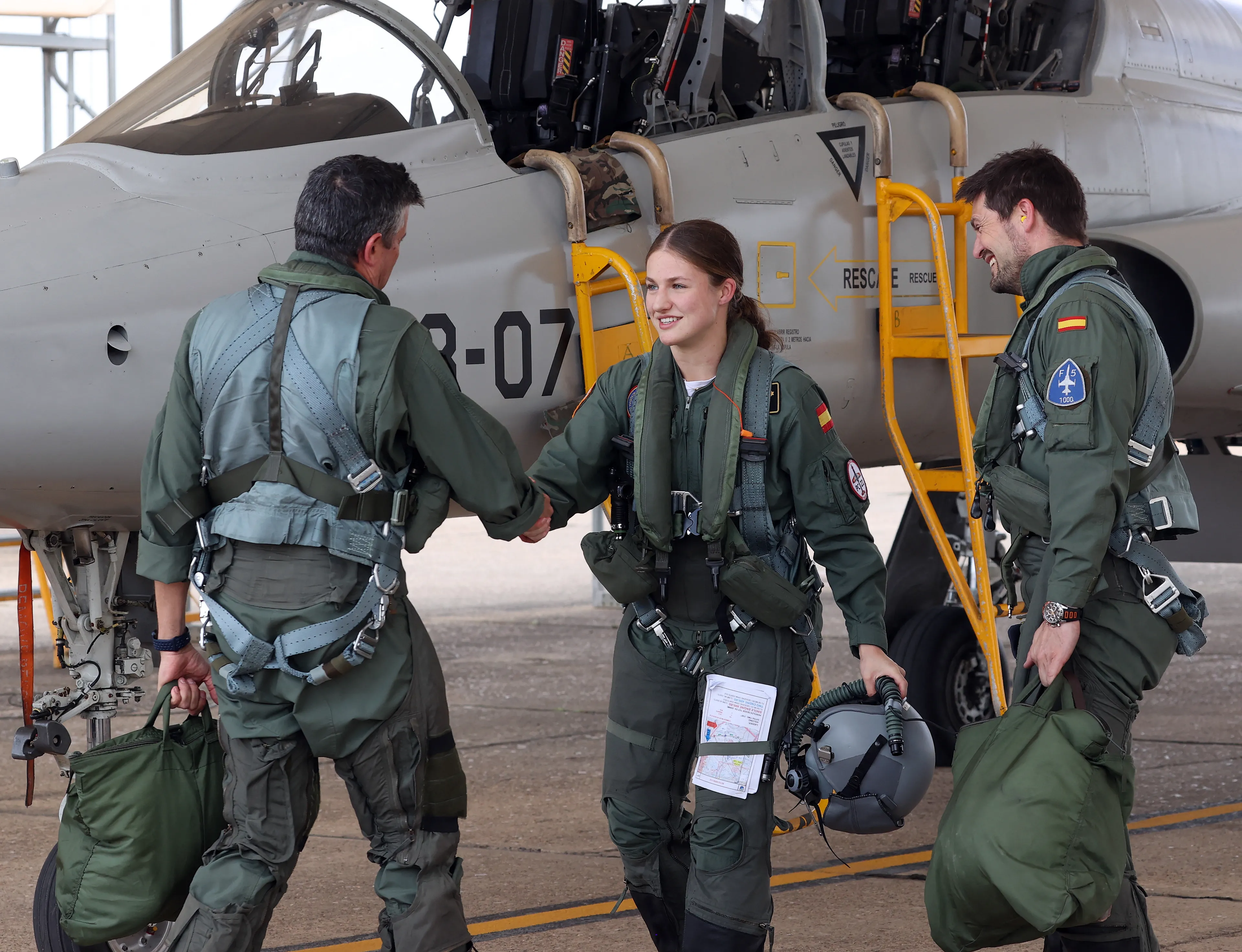 Prinses Leonor rondt deze zomer haar militaire opleiding af.