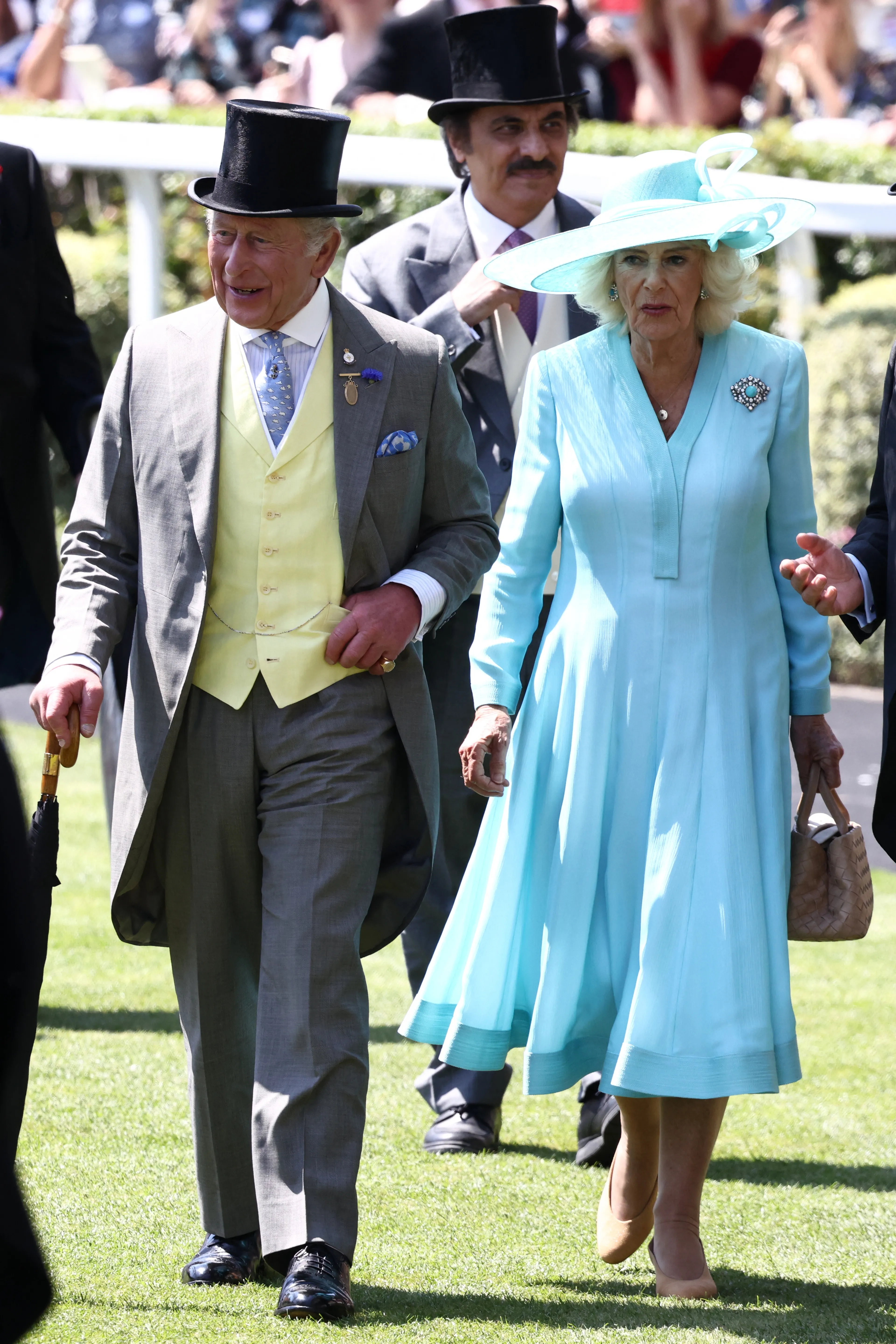Op vrijdag waren de koning en koningin er ook.