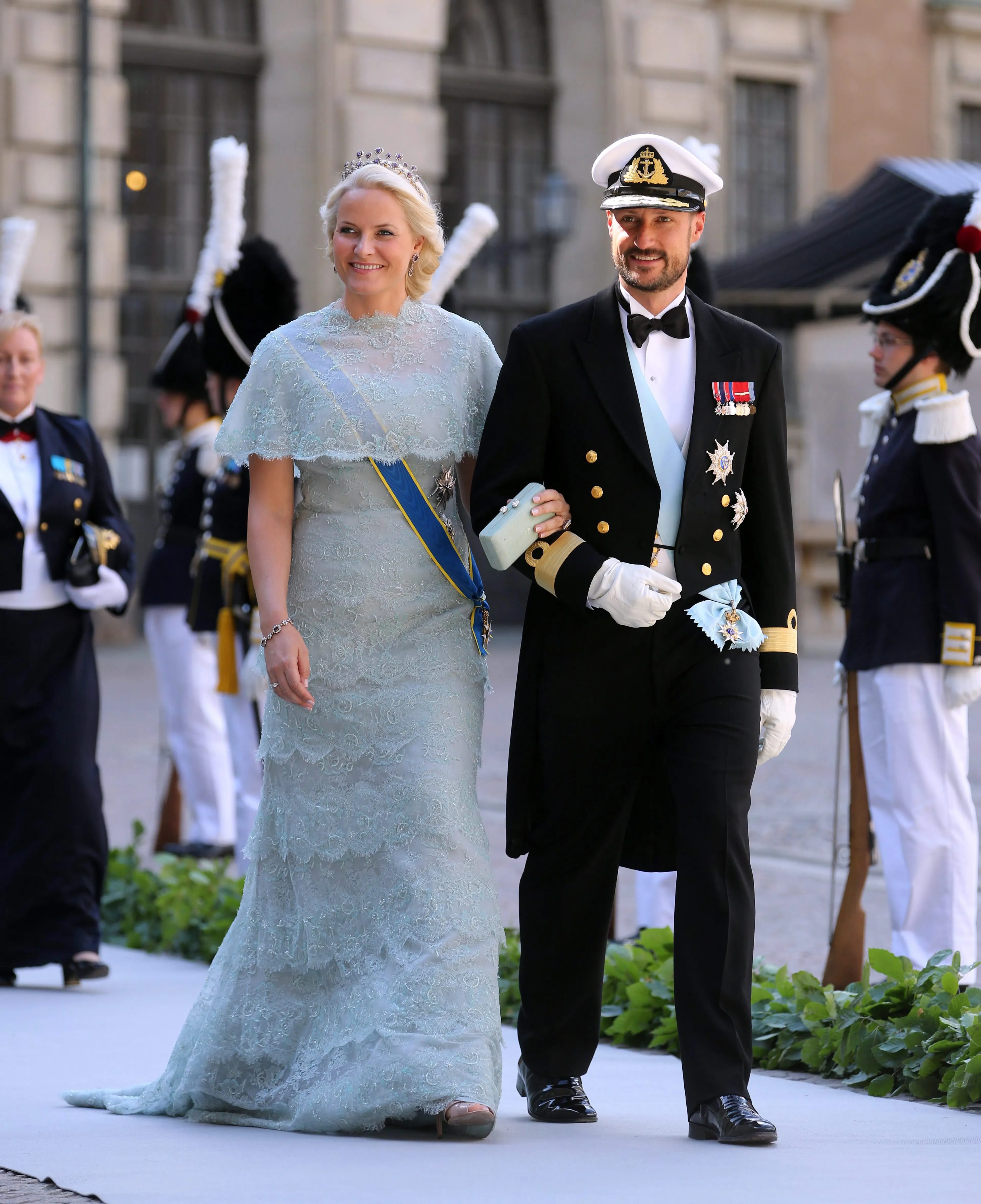 Kroonprinses Mette-Marit draagt de Amethist Tiara in 2013.