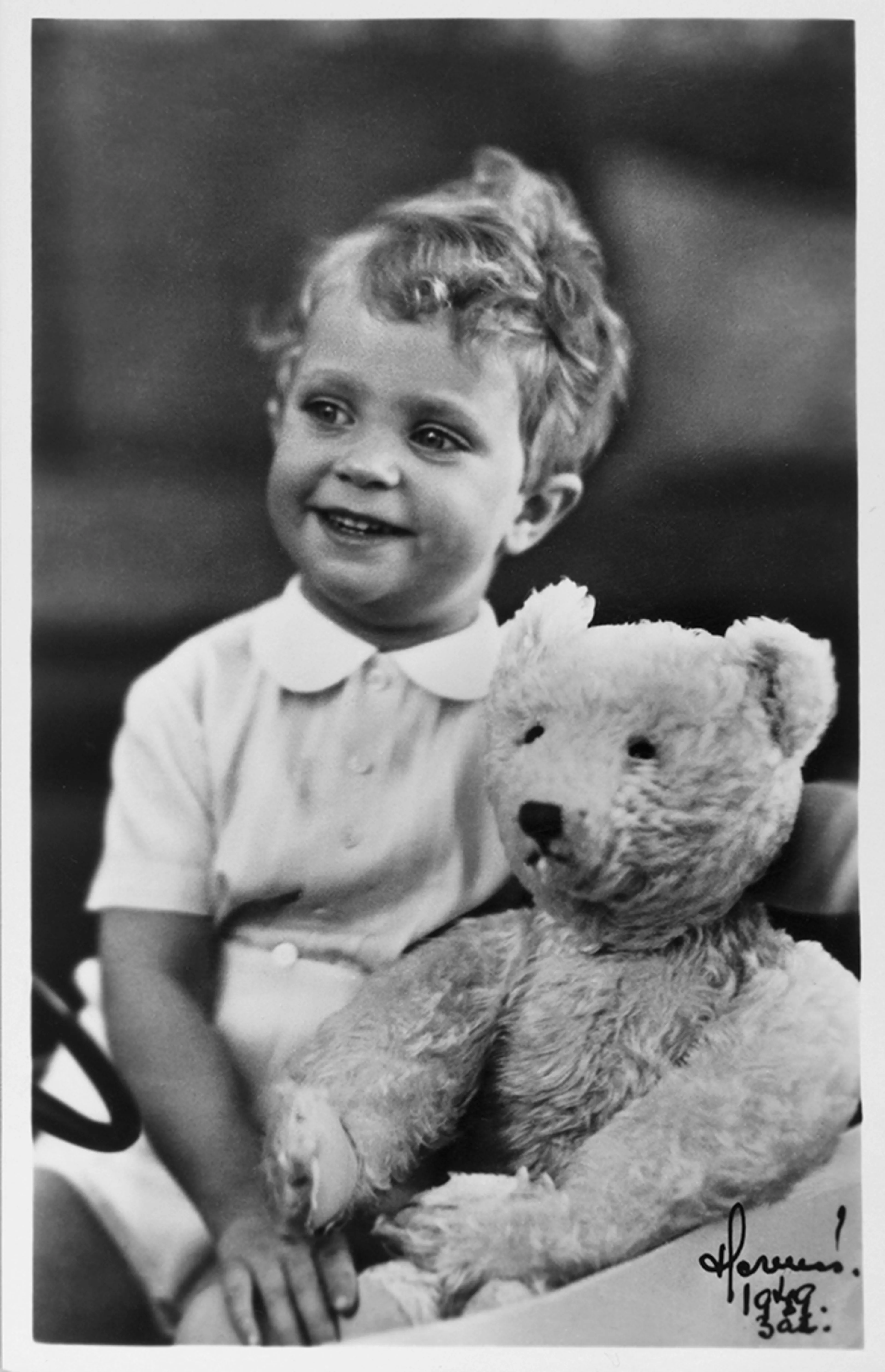 De 3-jarige Carl Gustaf.