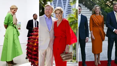 Heel veel kleur: alle outfits van koningin Máxima tijdens het bezoek aan de Verenigde Staten