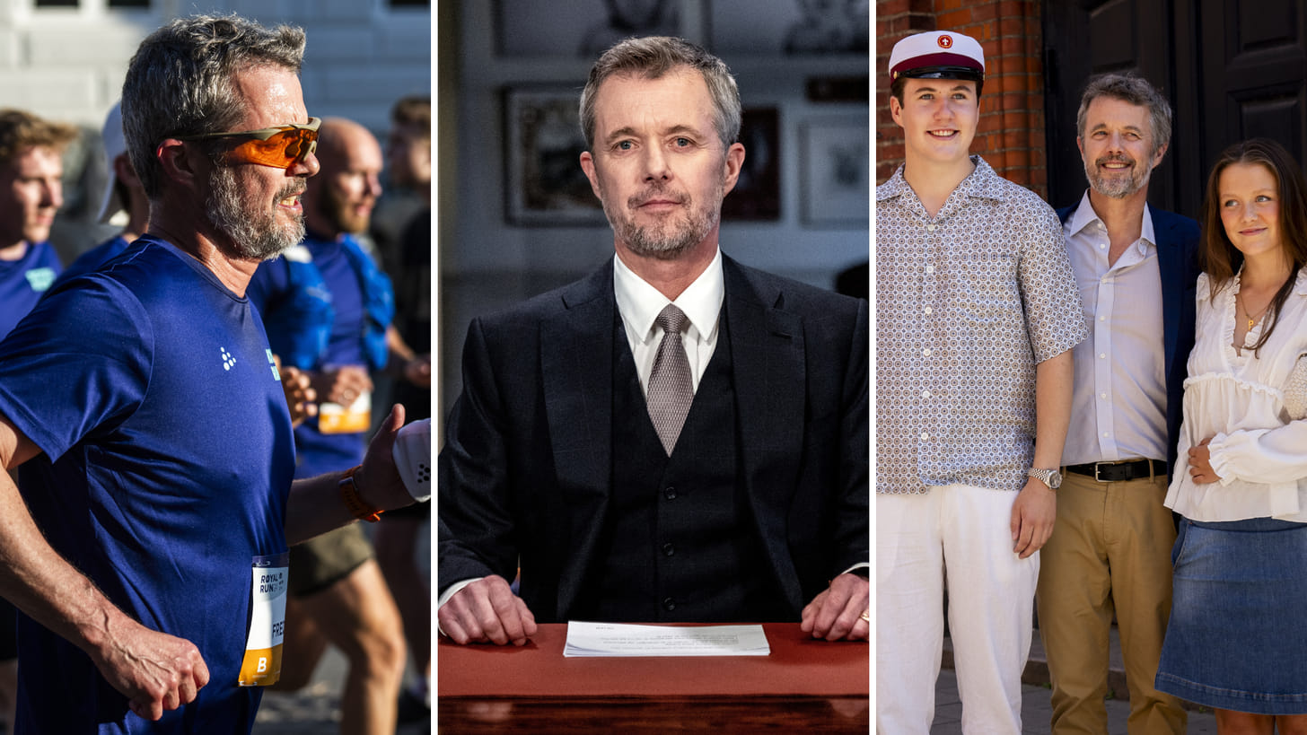 Zien: het eerste jaar van koning Frederik X in foto's