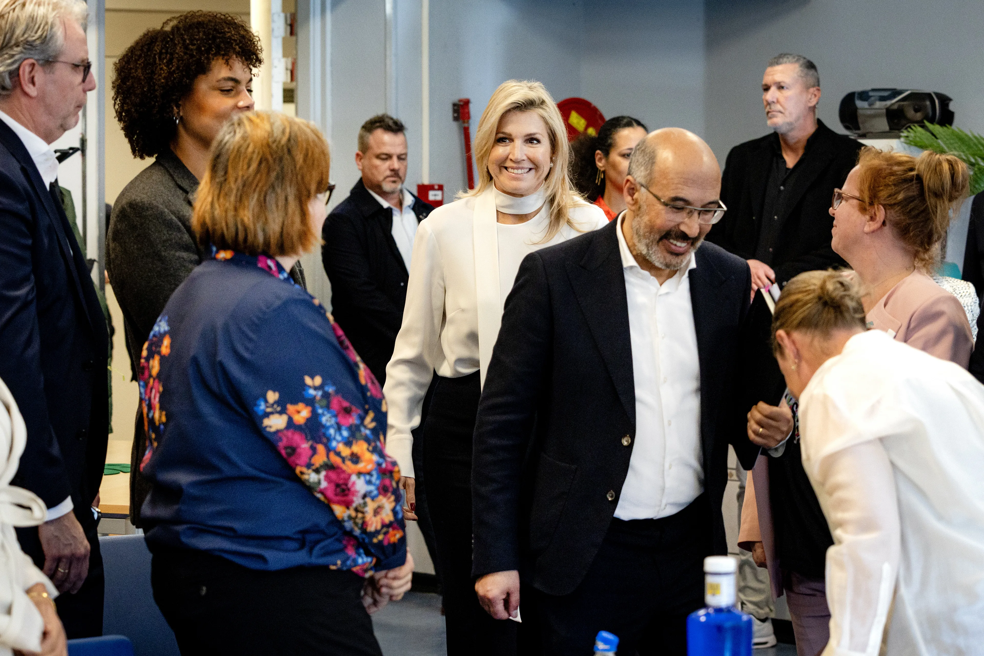 Het bezoek staat in het teken van financiële gezondheid.