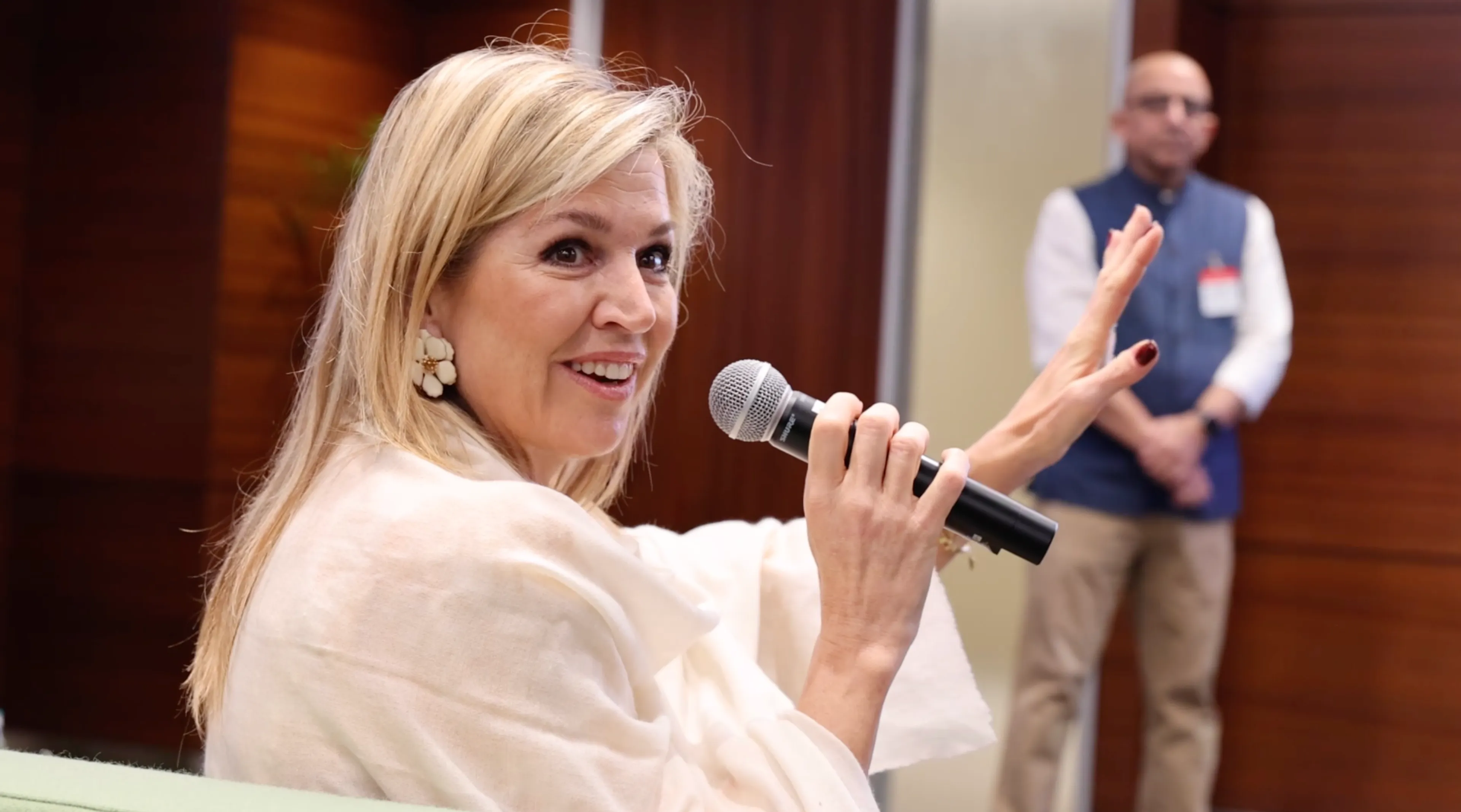 Koningin Máxima bij de Financial Health Demo Day.
