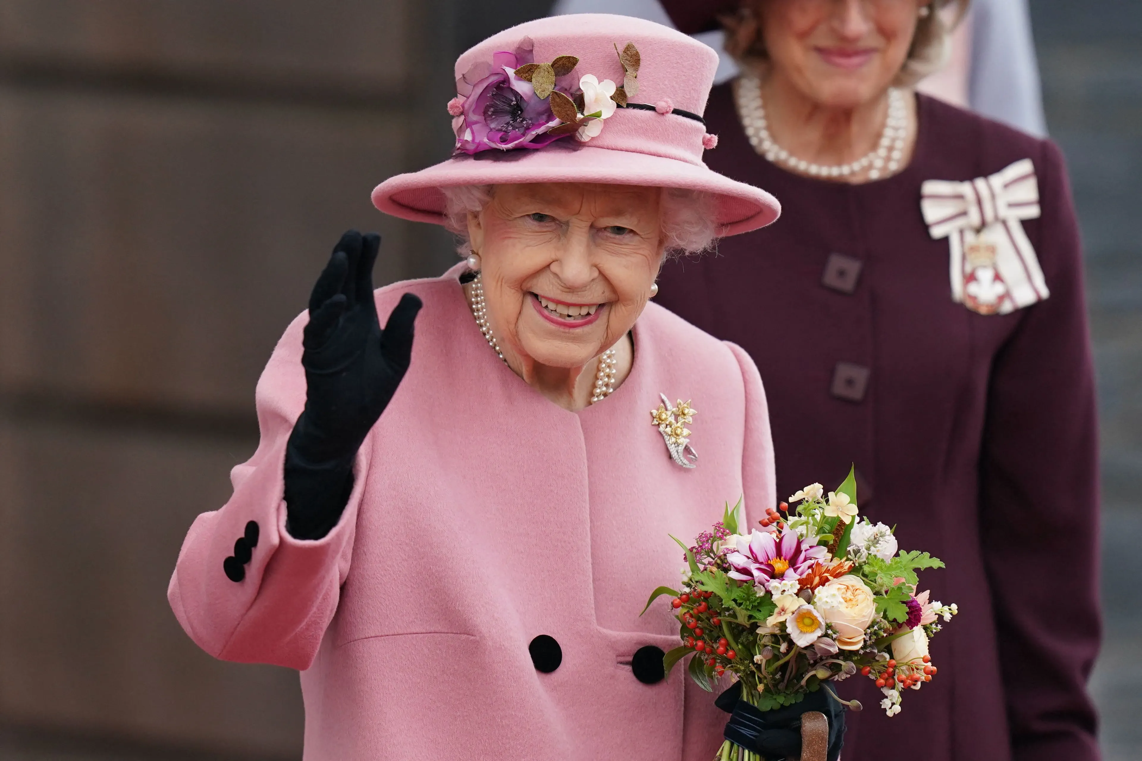 Koningin Elizabeth II (2021).