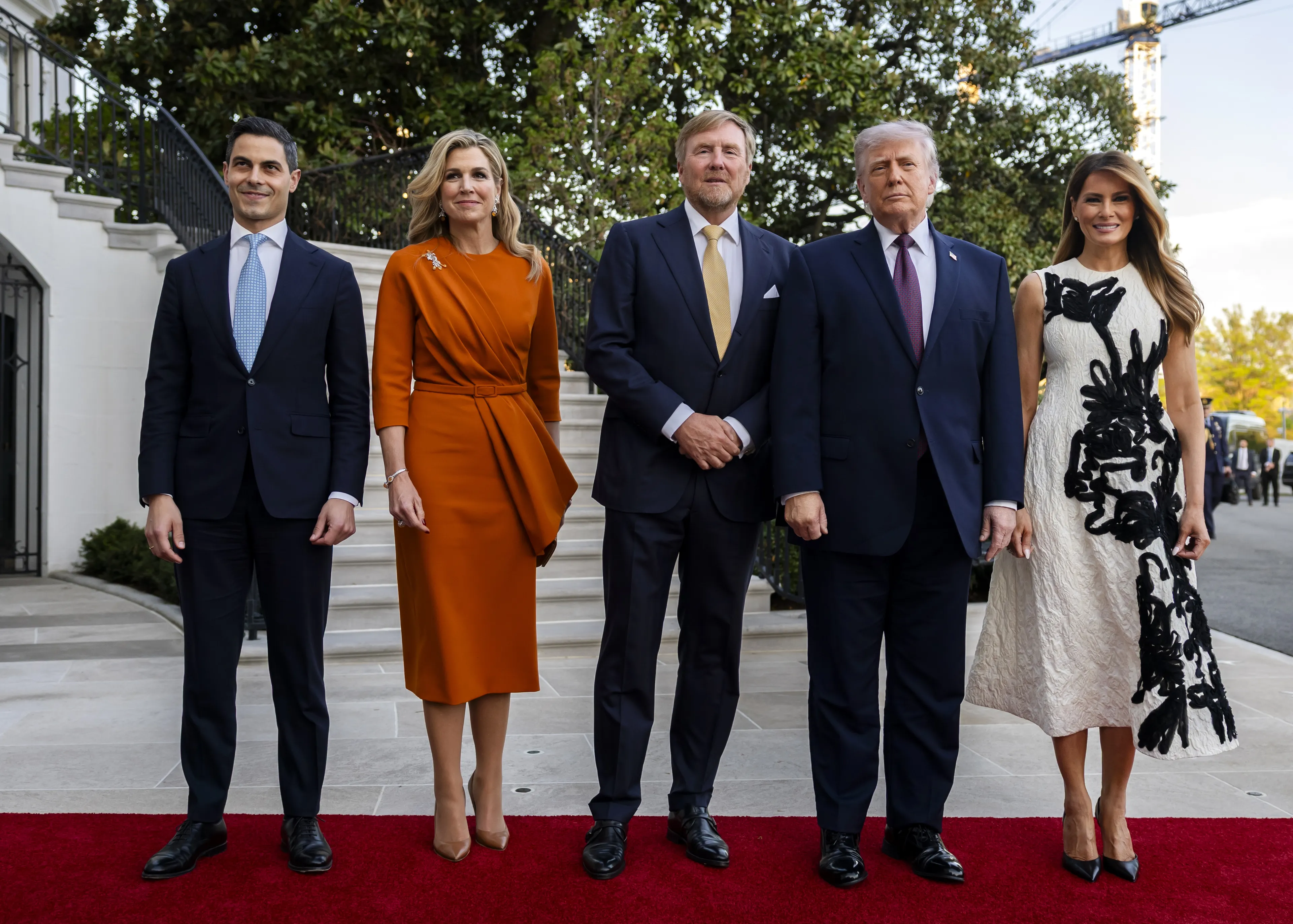 Ook minister-president Rob Jetten sluit aan bij het diner.
