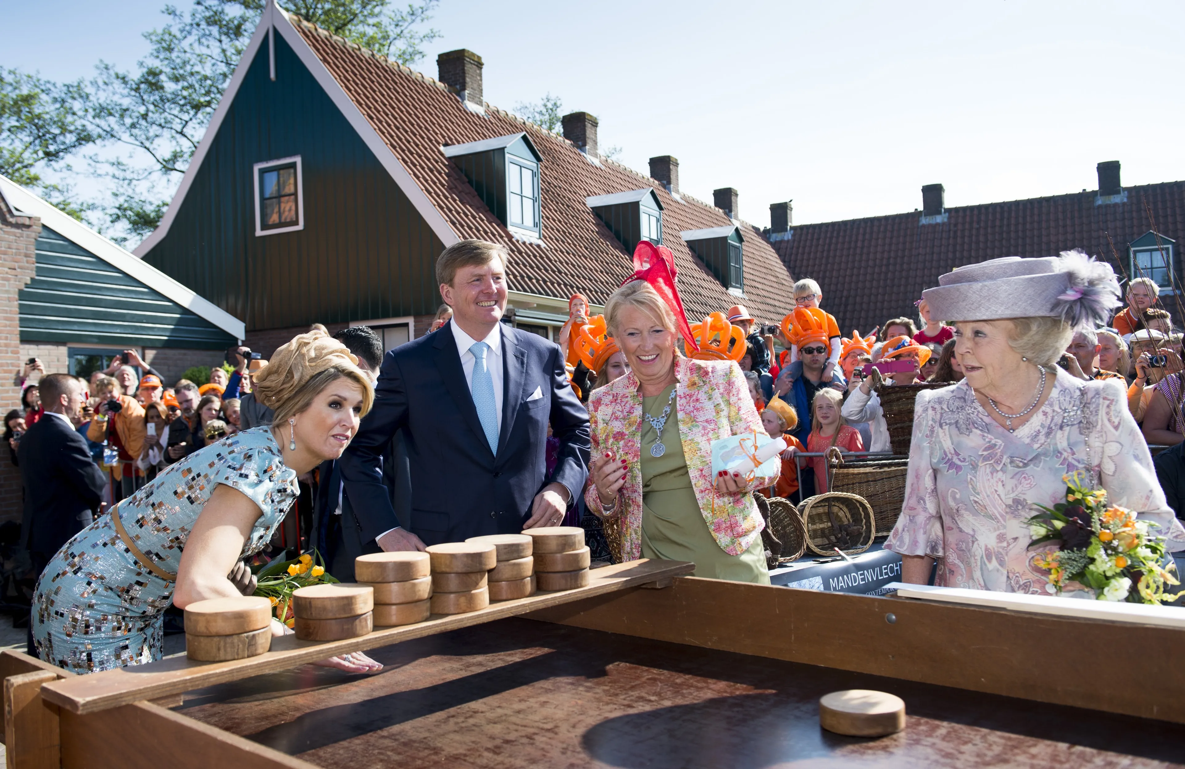 De eerste Koningsdag in 2014.
