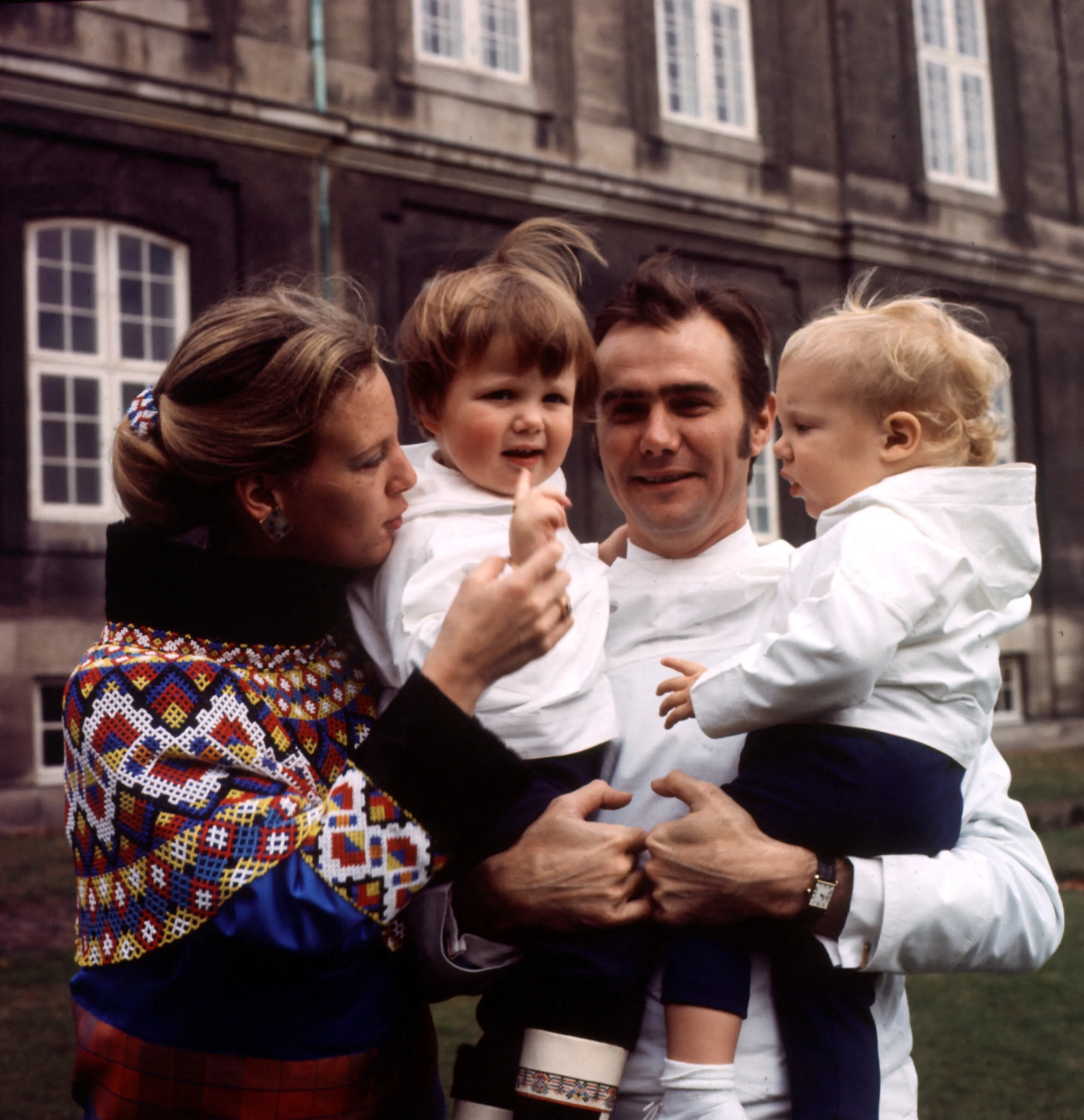 Het gezin in 1970.