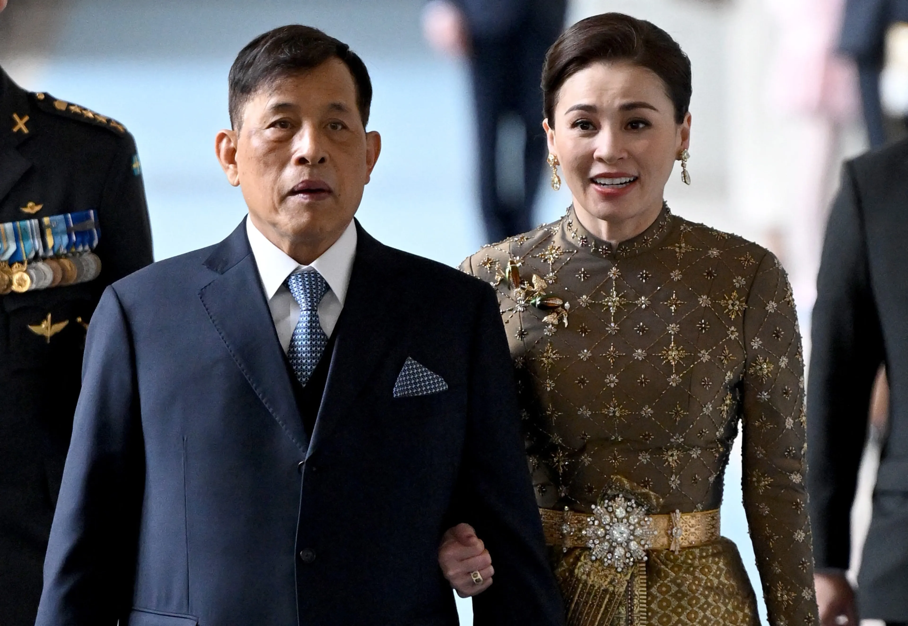 Het Thaise koningspaar.