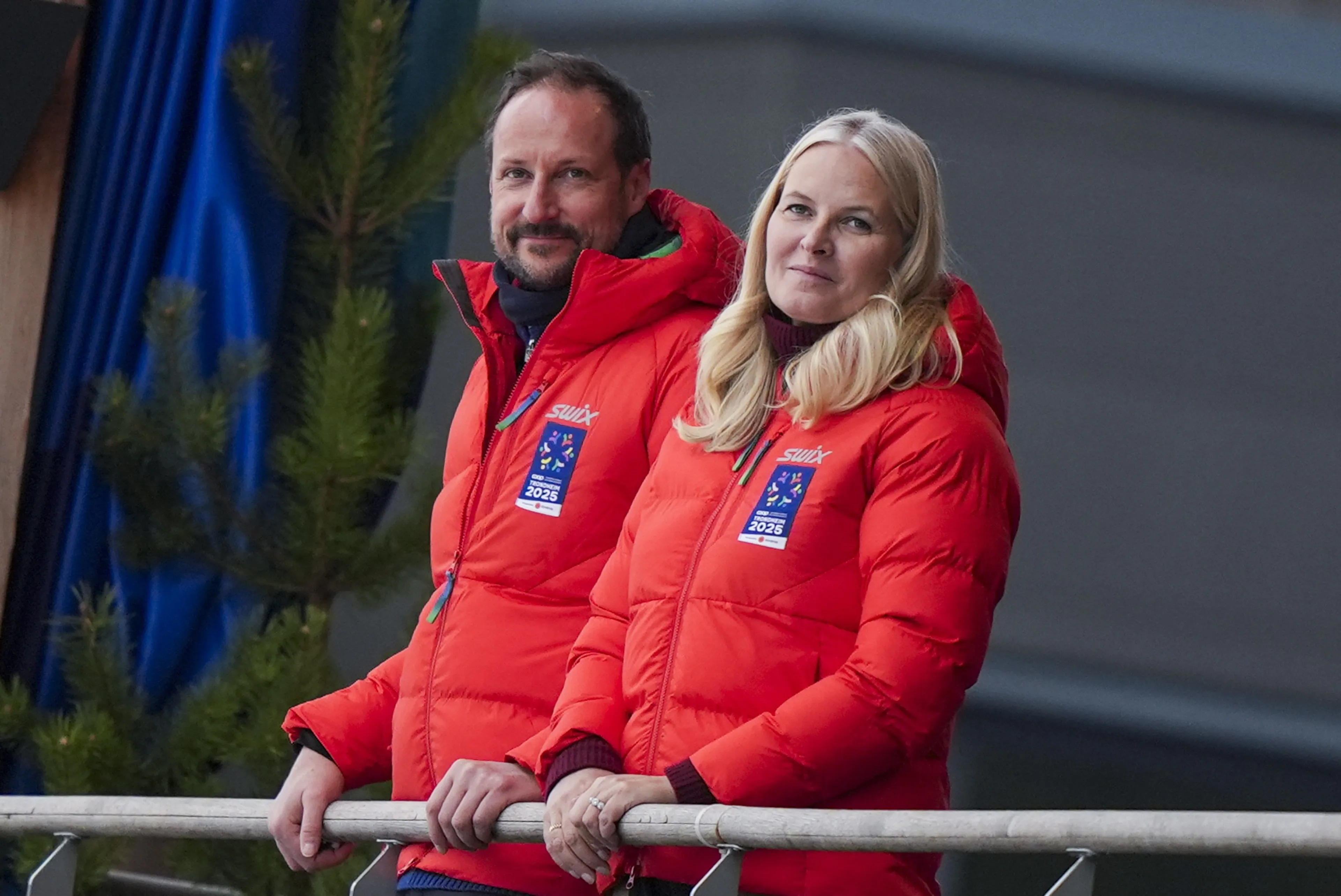 Kroonprins Haakon en kroonprinses Mette-Marit.