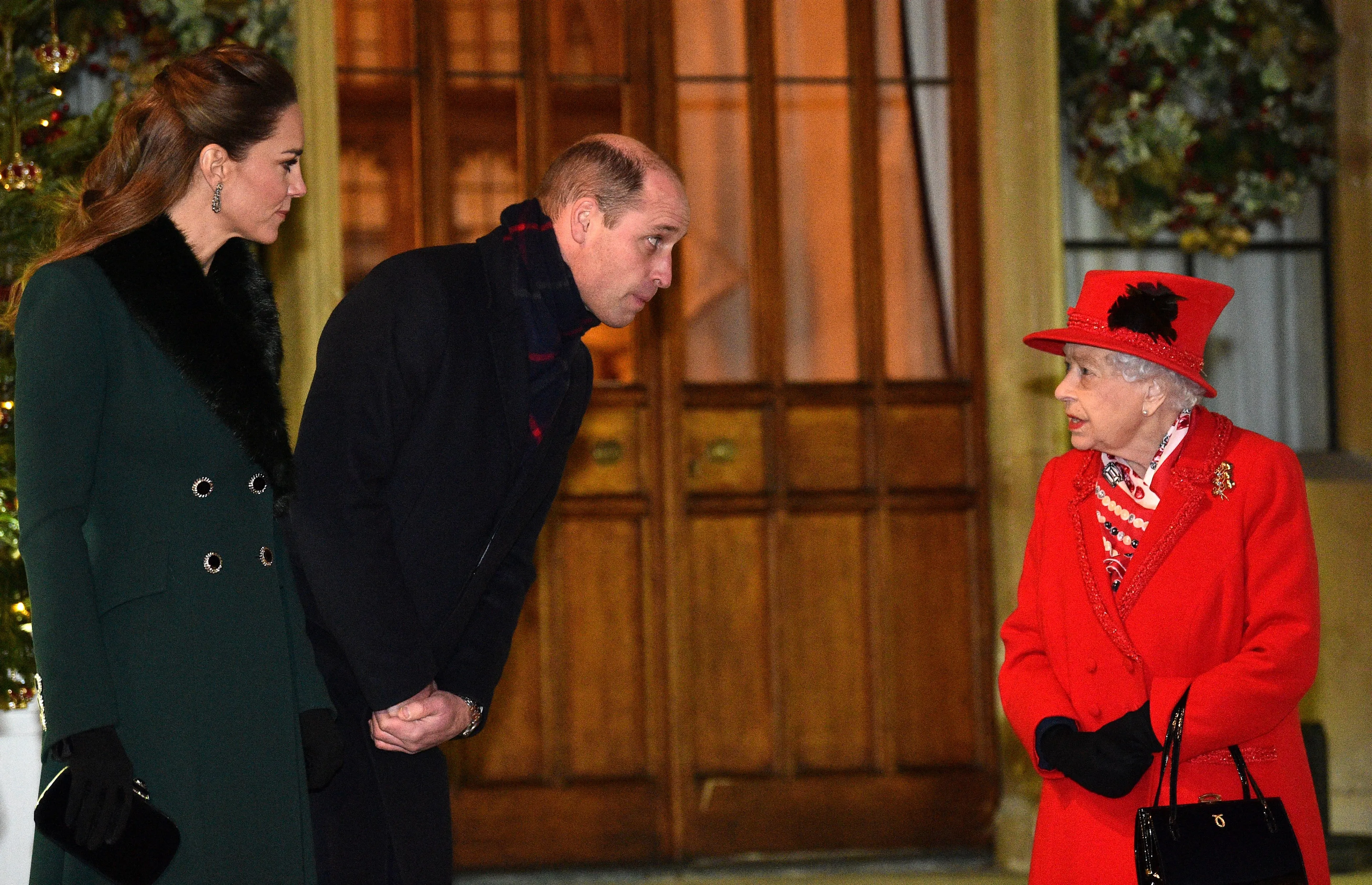 Ook William en Catherine waren erbij.