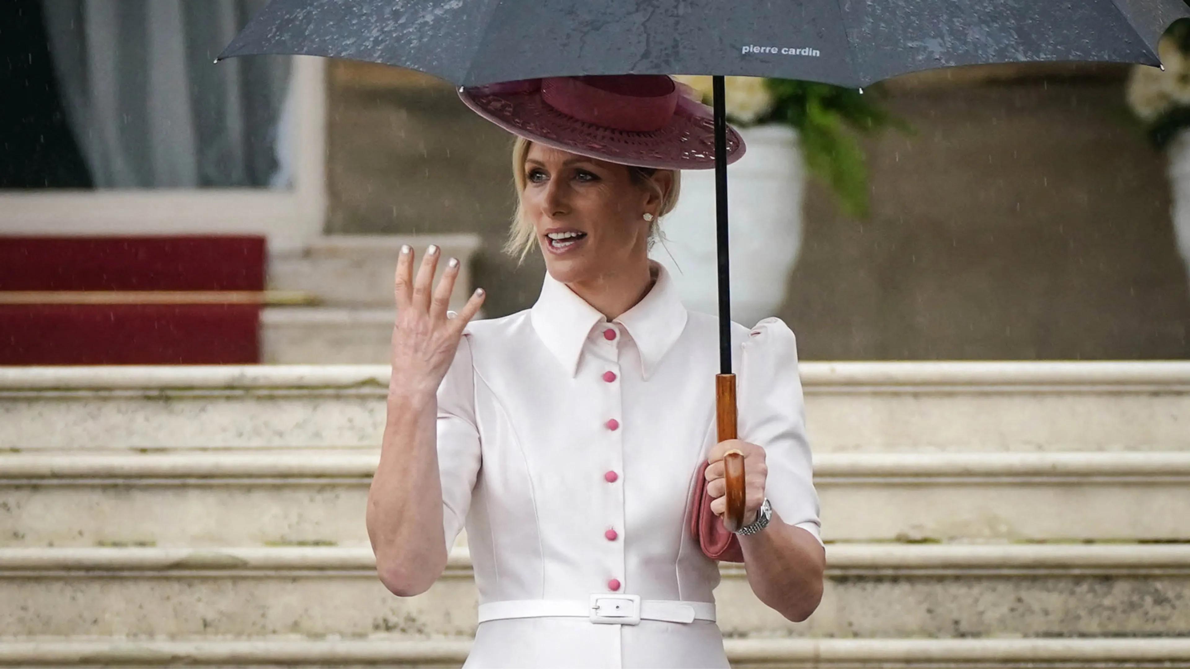 Zara Tindall begint sportief aan het nieuwe jaar in Australië