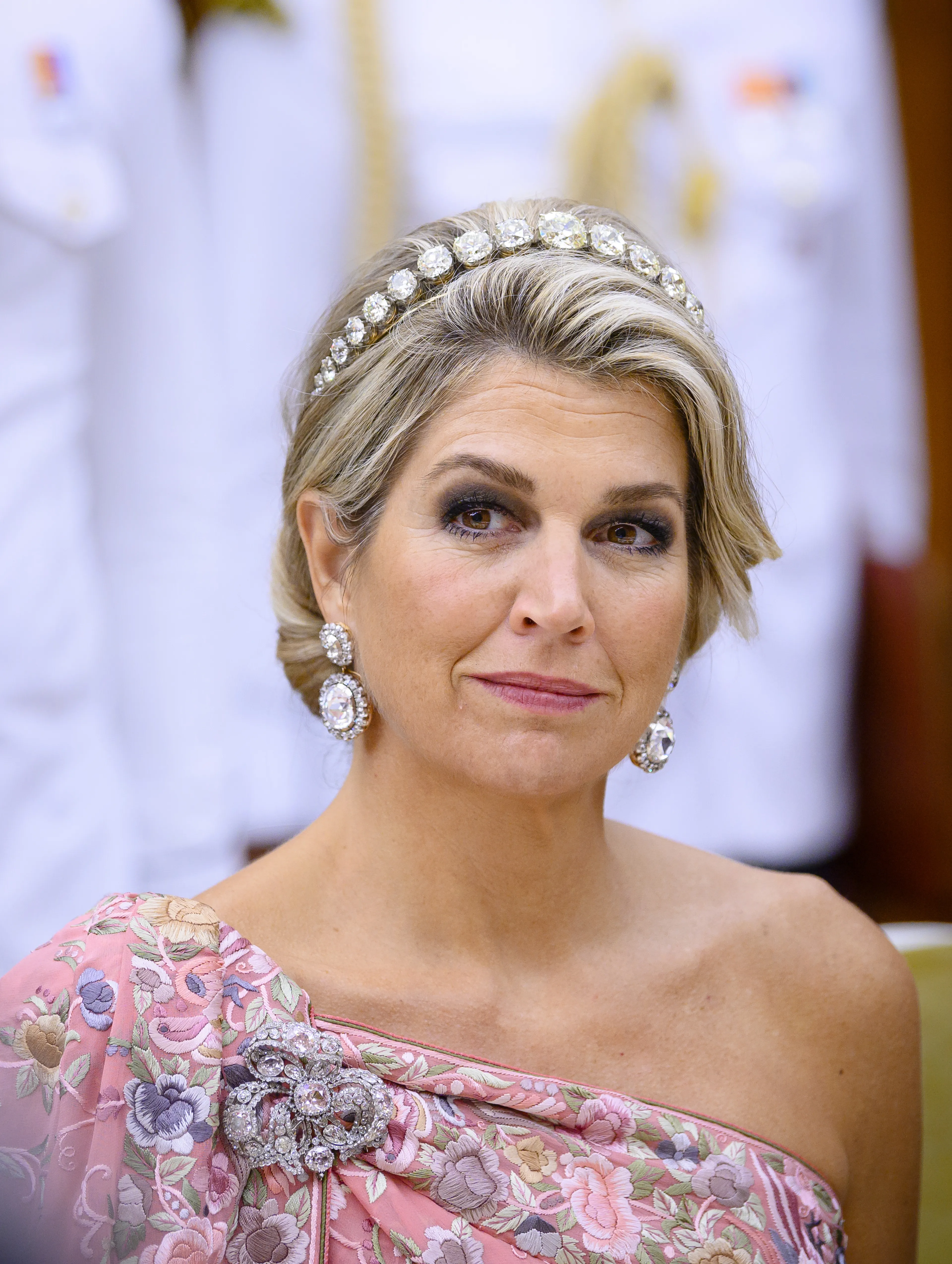 Koningin Máxima draagt het diamanten bandeau regelmatig.