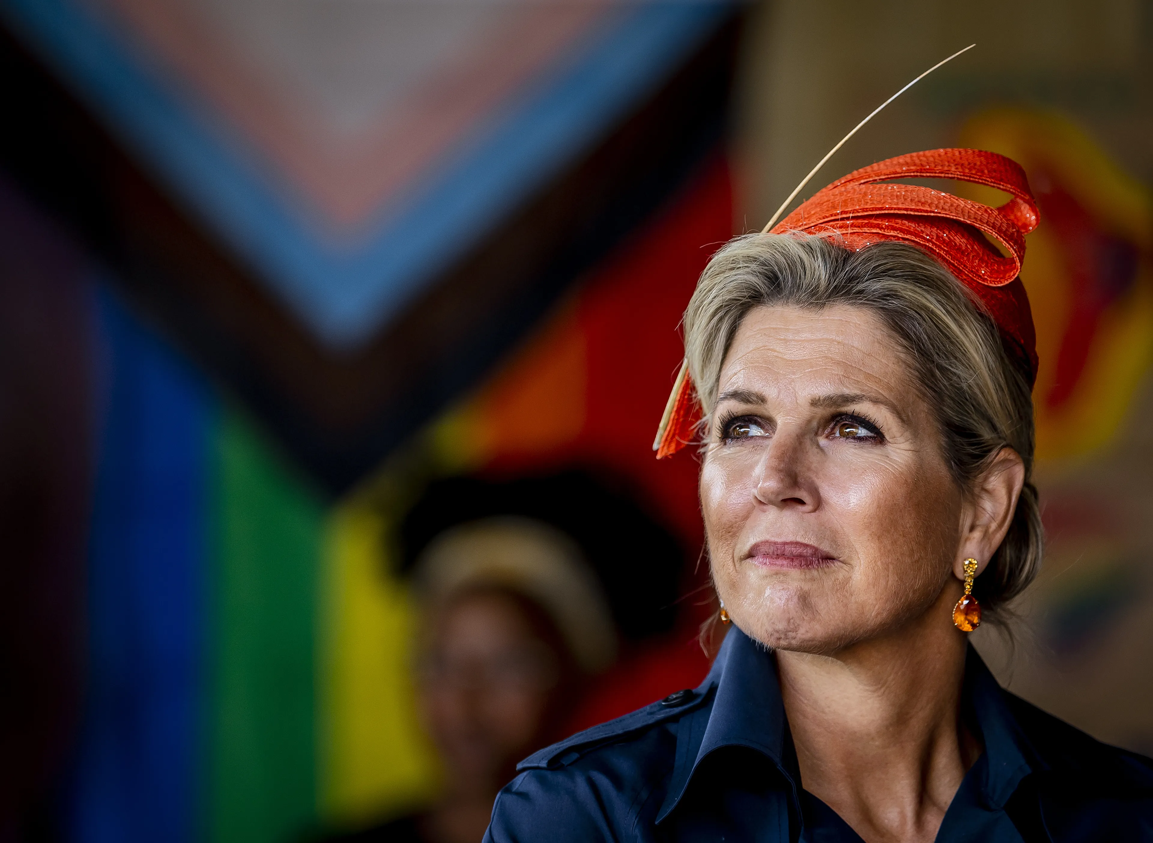 Een oranje accessoire kan natuurlijk ook altijd.
