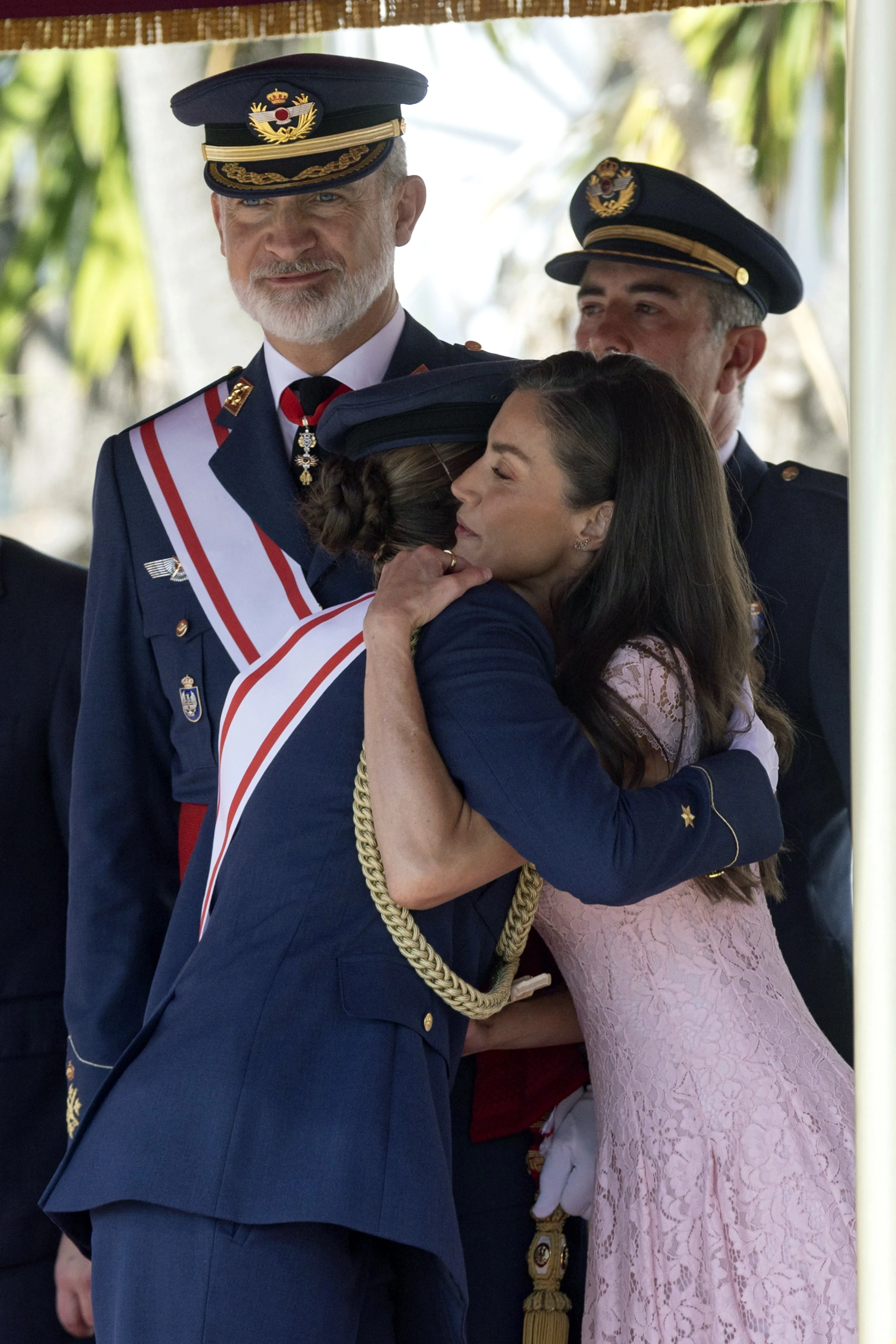 Een knuffel van koningin Letizia.