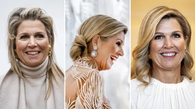 Van lekker los tot strak opgestoken: dit zijn de kapsels van koningin Máxima