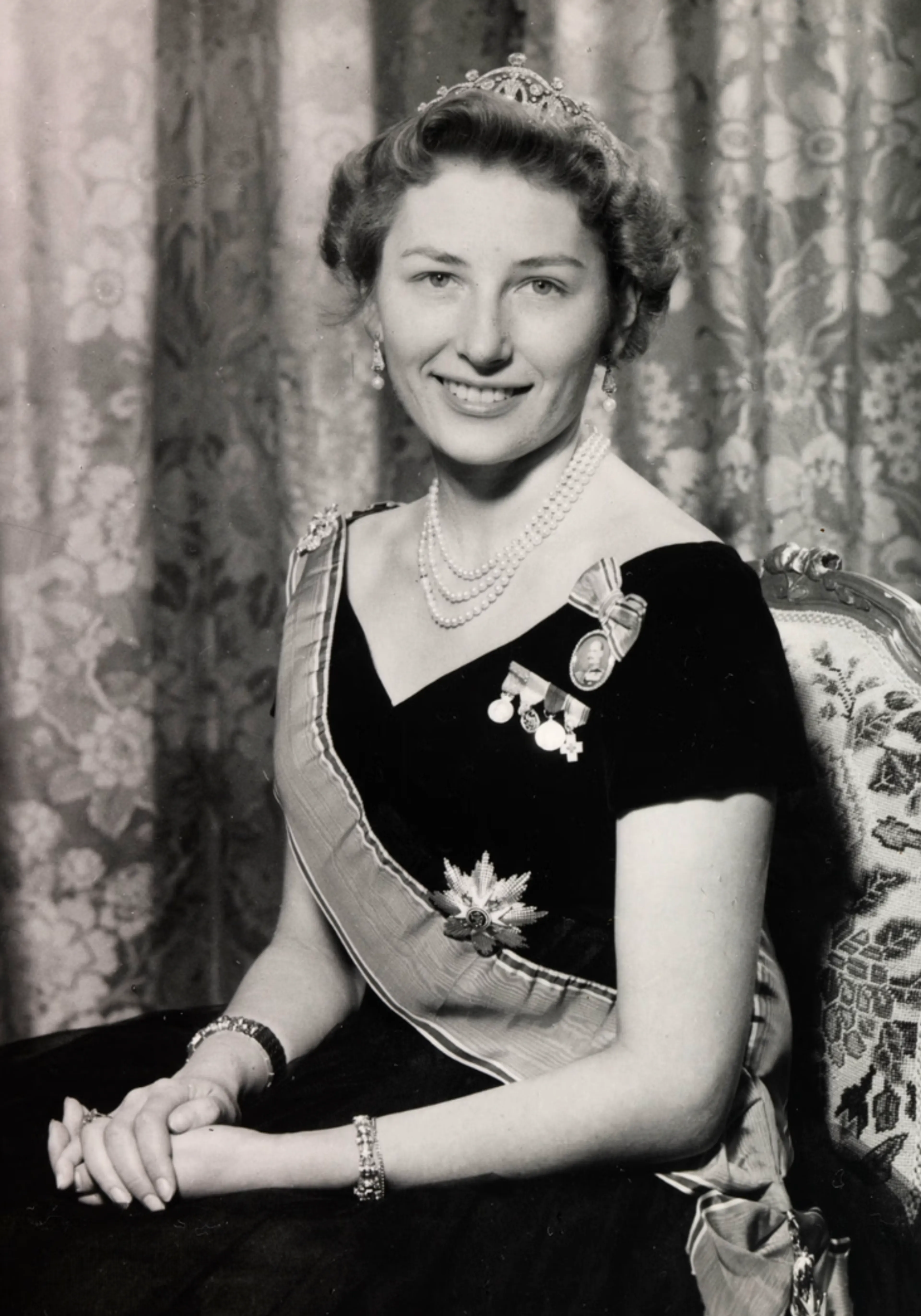 Prinses Astrid in 1958.