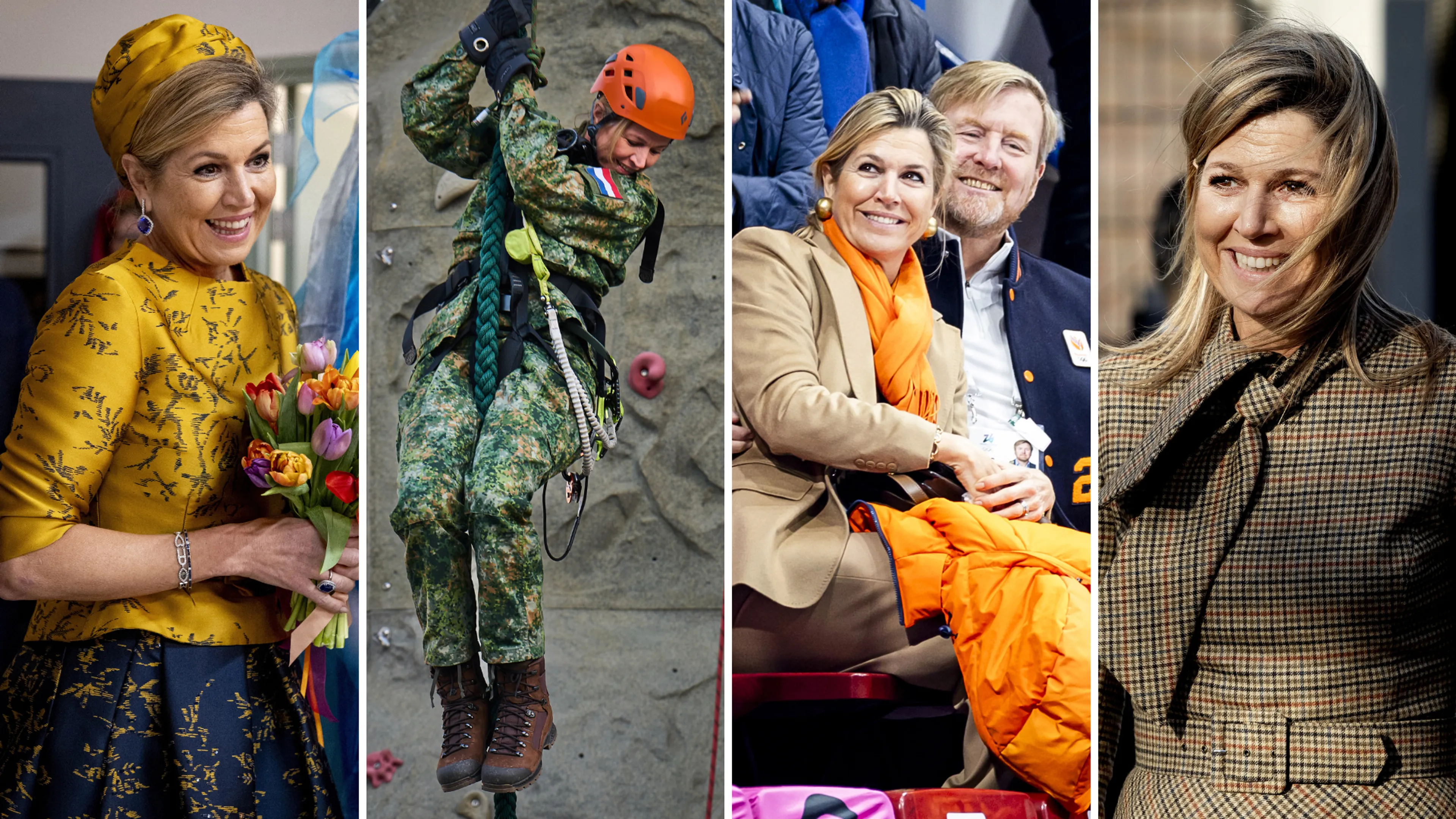 Wat droeg koningin Máxima in de korte maand februari?