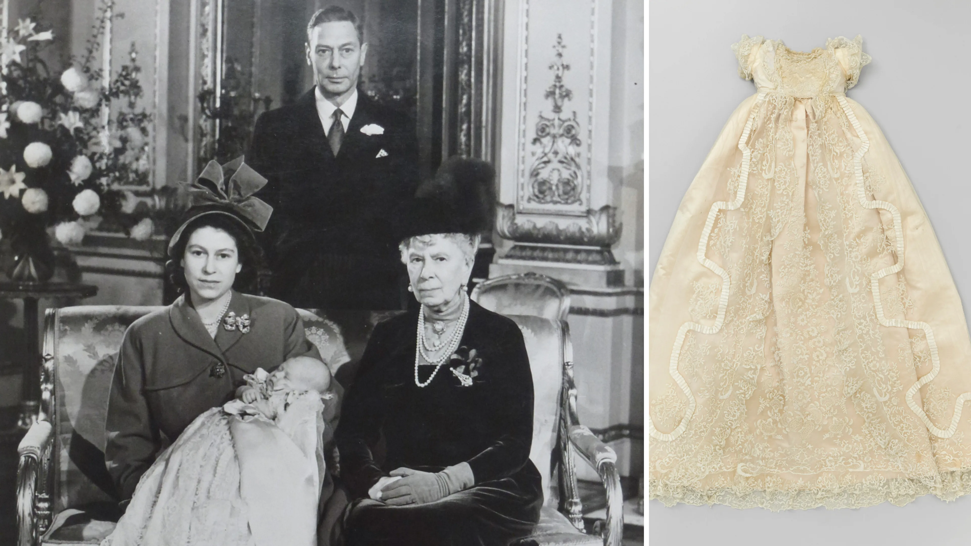 De doopjurk van koningin Elizabeth is door 62 (!) koninklijke baby's gedragen