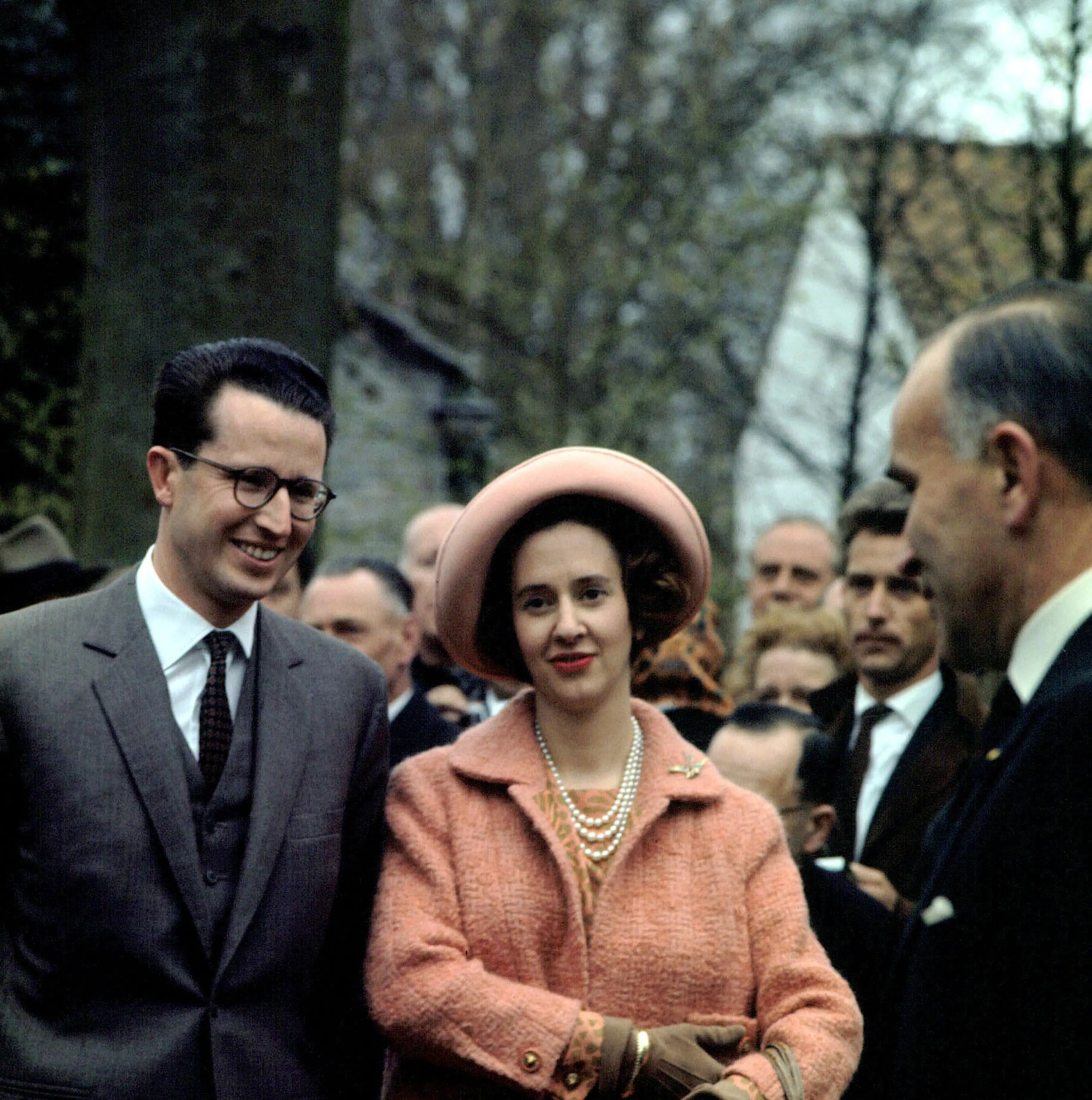 Het Belgische koningspaar in 1962.
