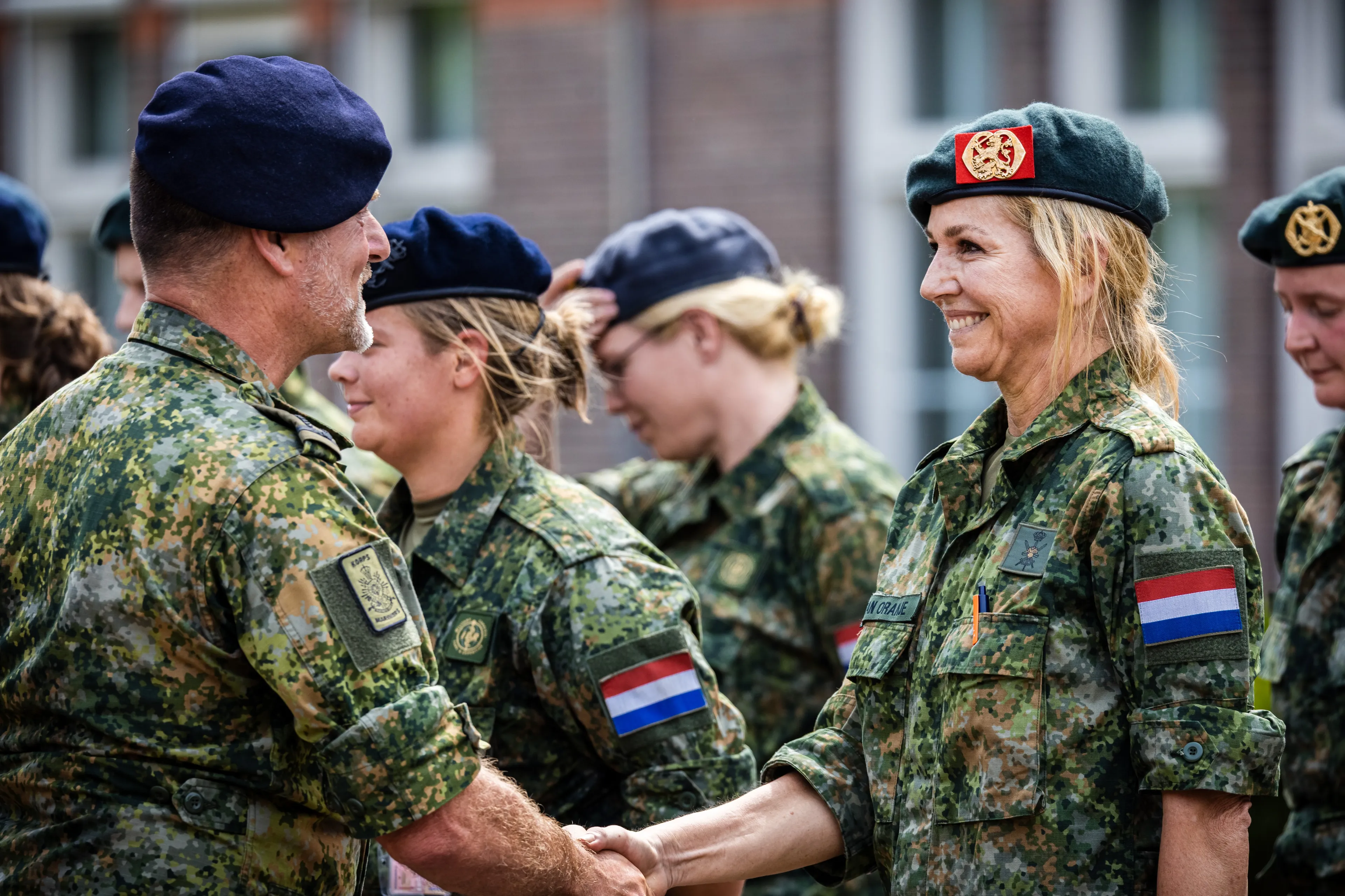 Koningin Máxima ontvangt haar baret (mei 2026).