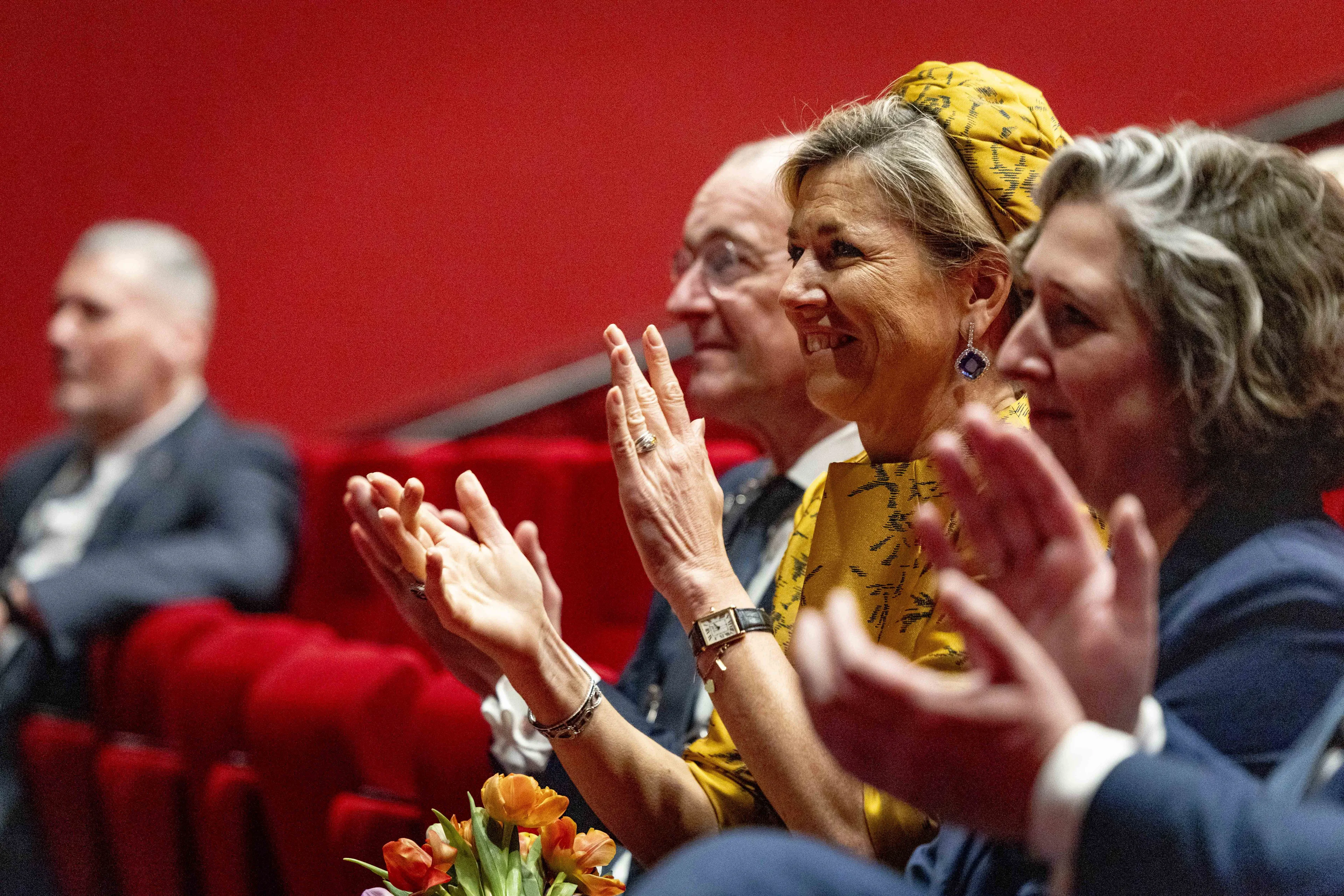 Een applaus van koningin Máxima.