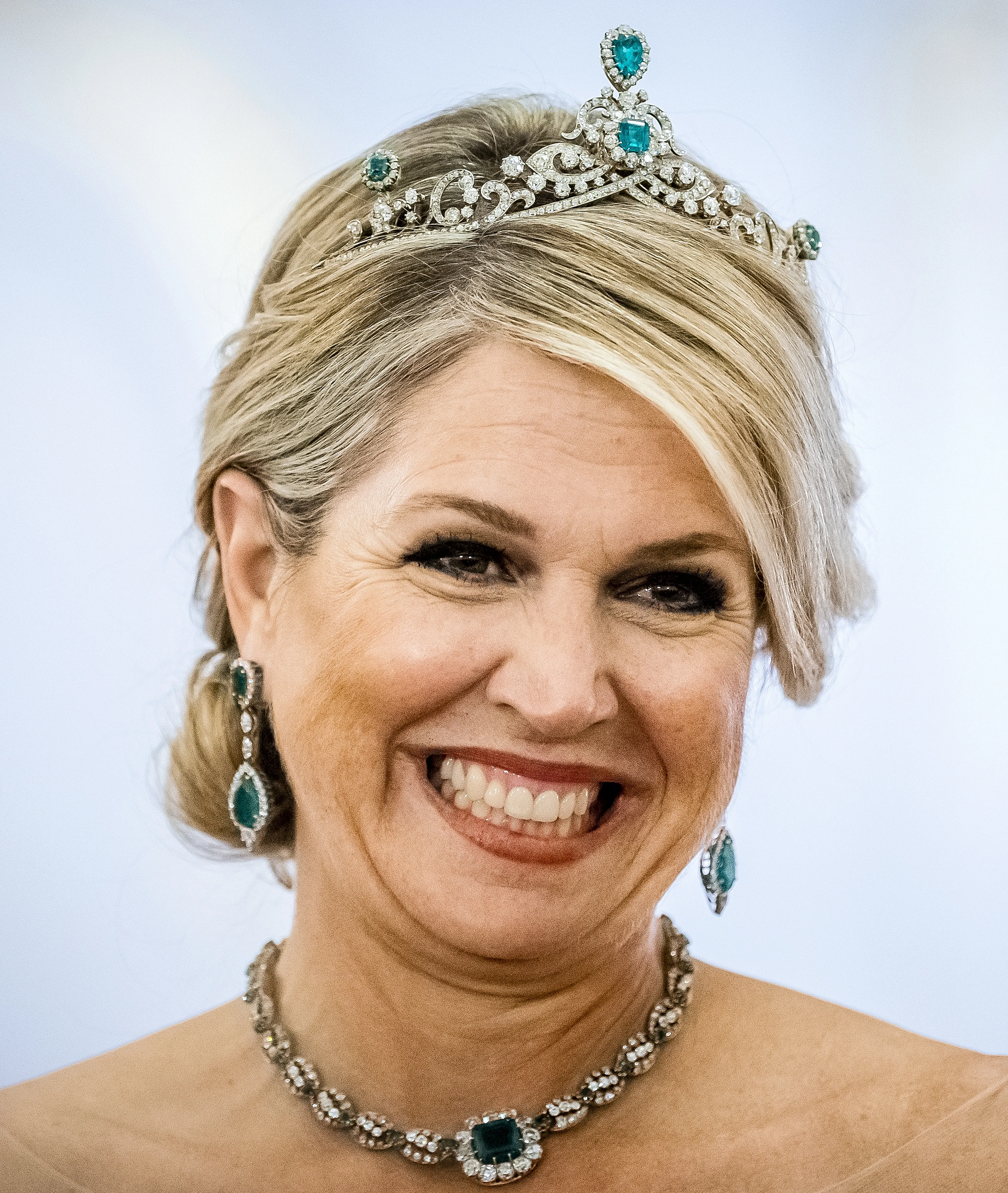 De kostbare smaragden uit de parure.