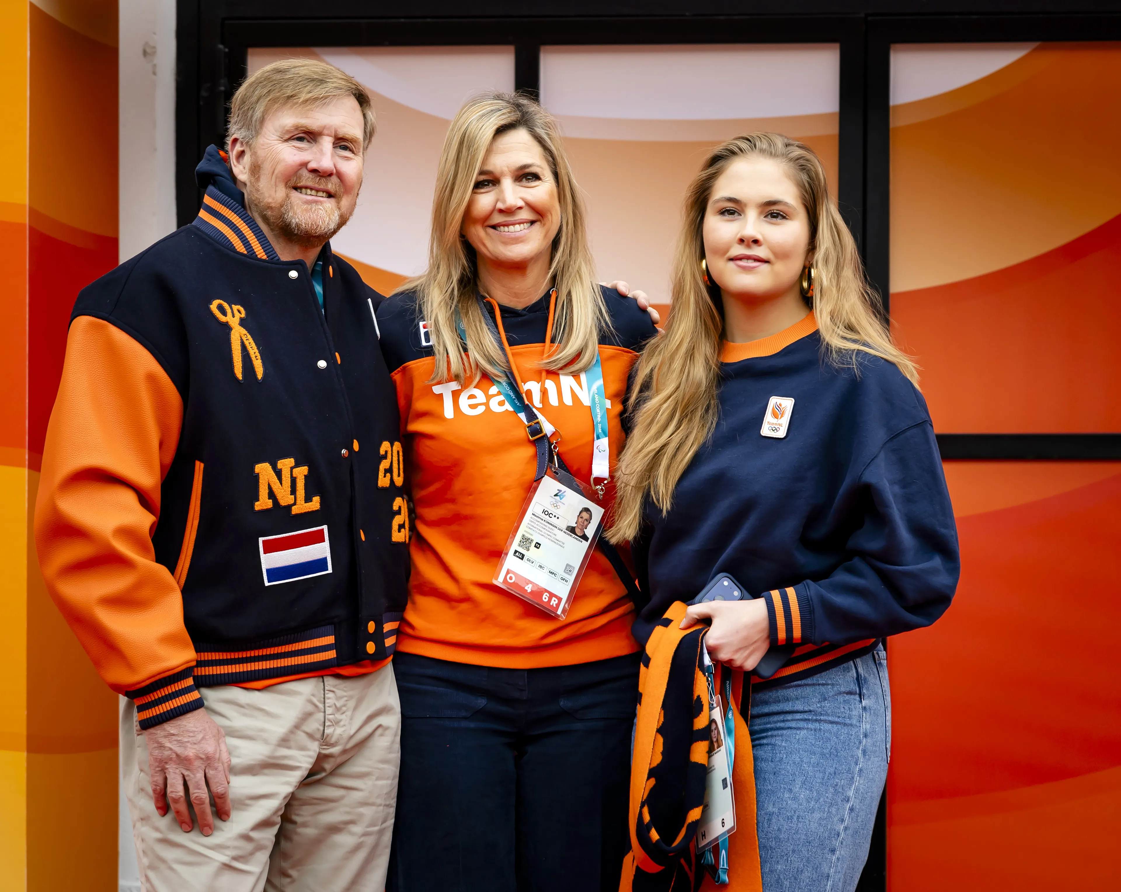 Even poseren voor de aanwezige pers!