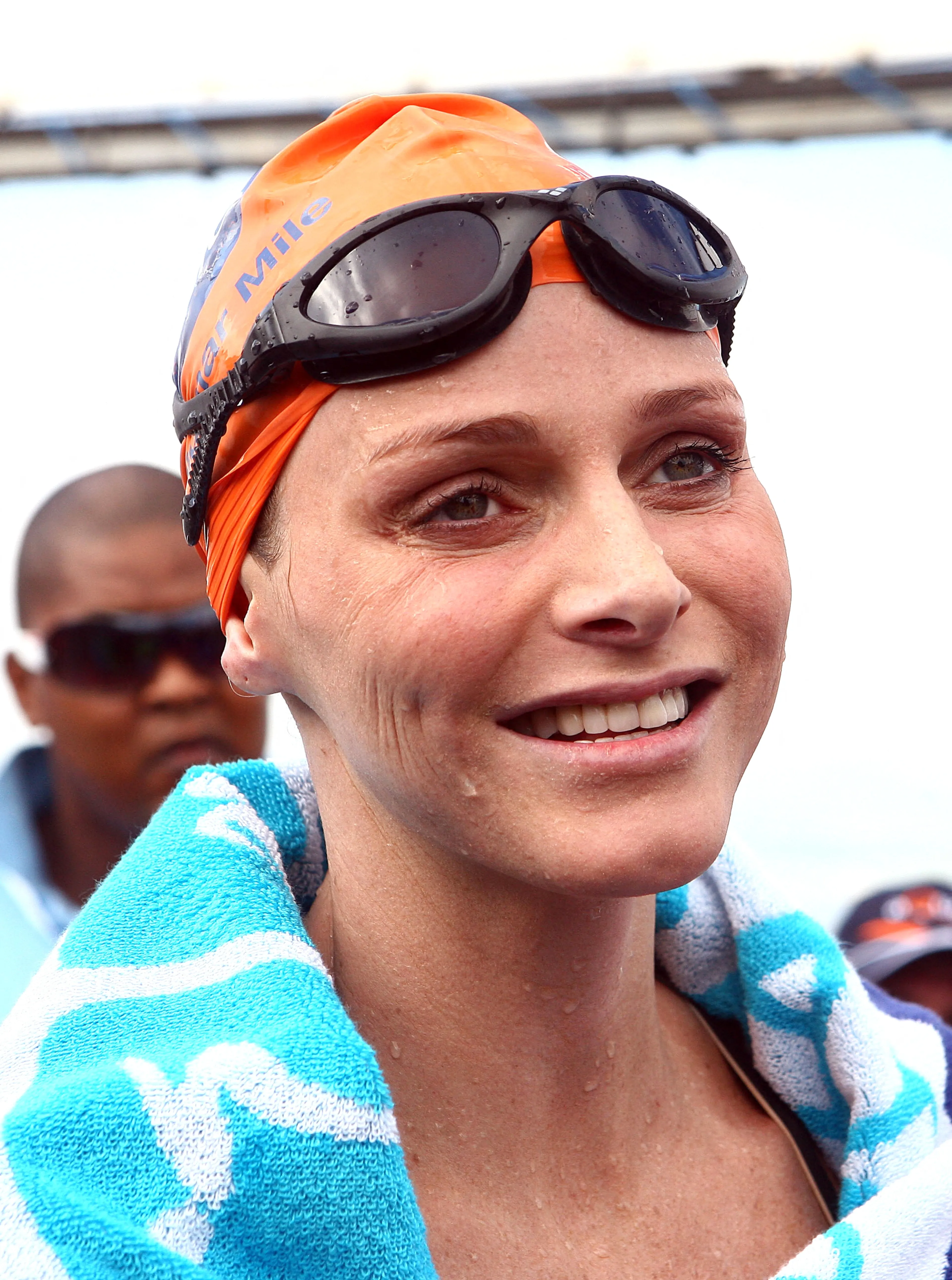 Een zwemmende Charlène (2011).