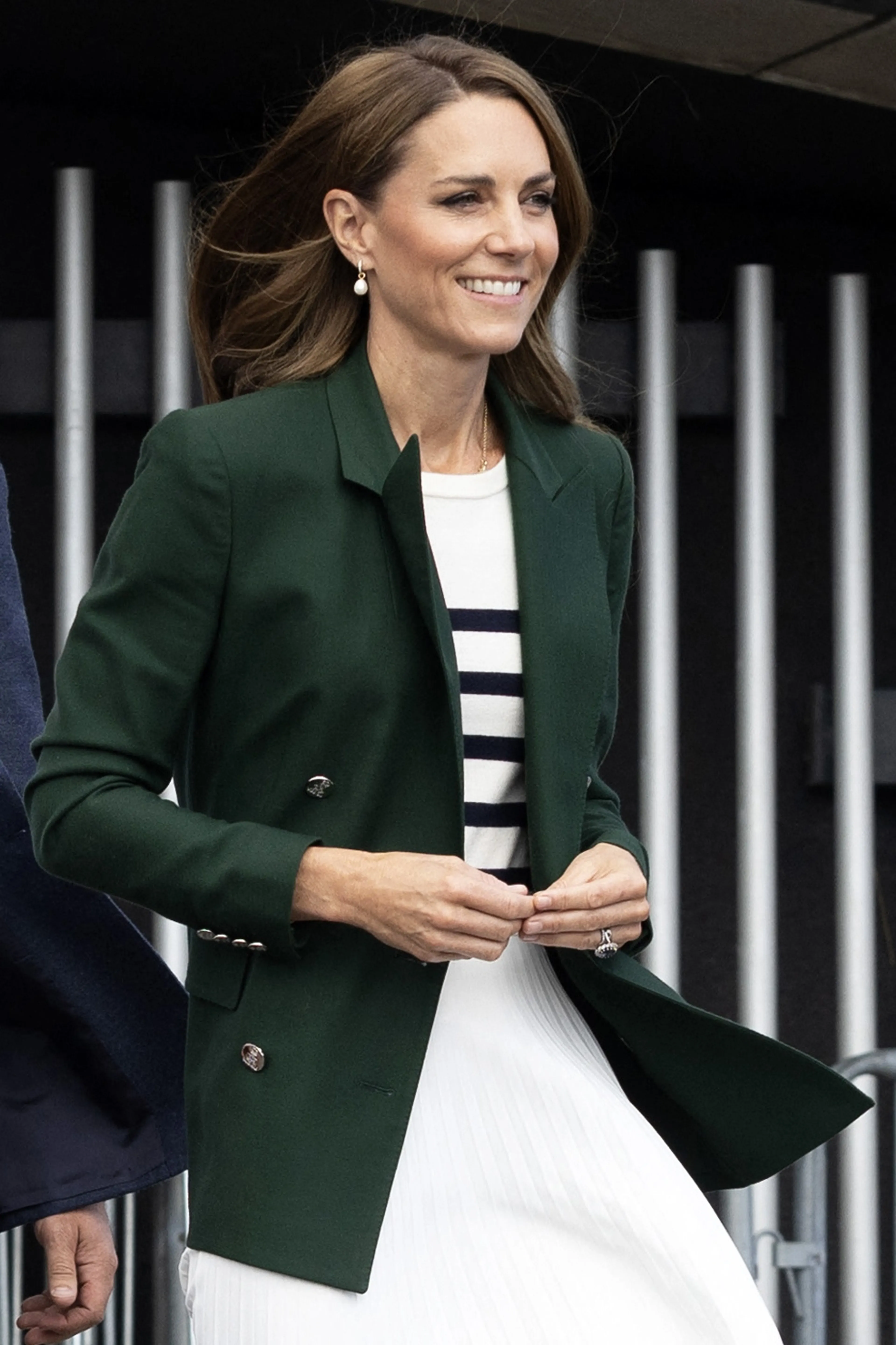 Catherine tijdens de spelen.