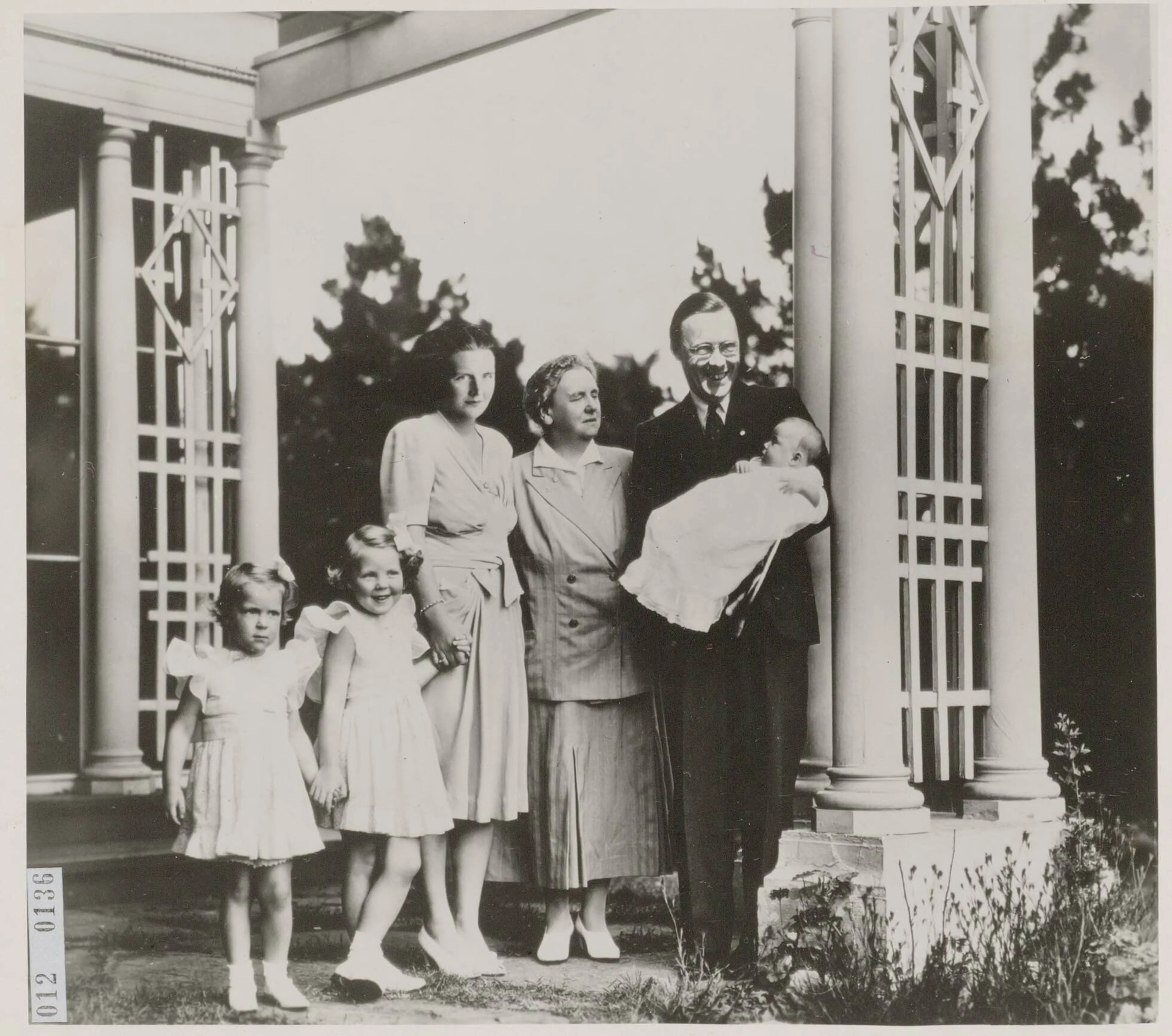 Een familieportret in Canada.