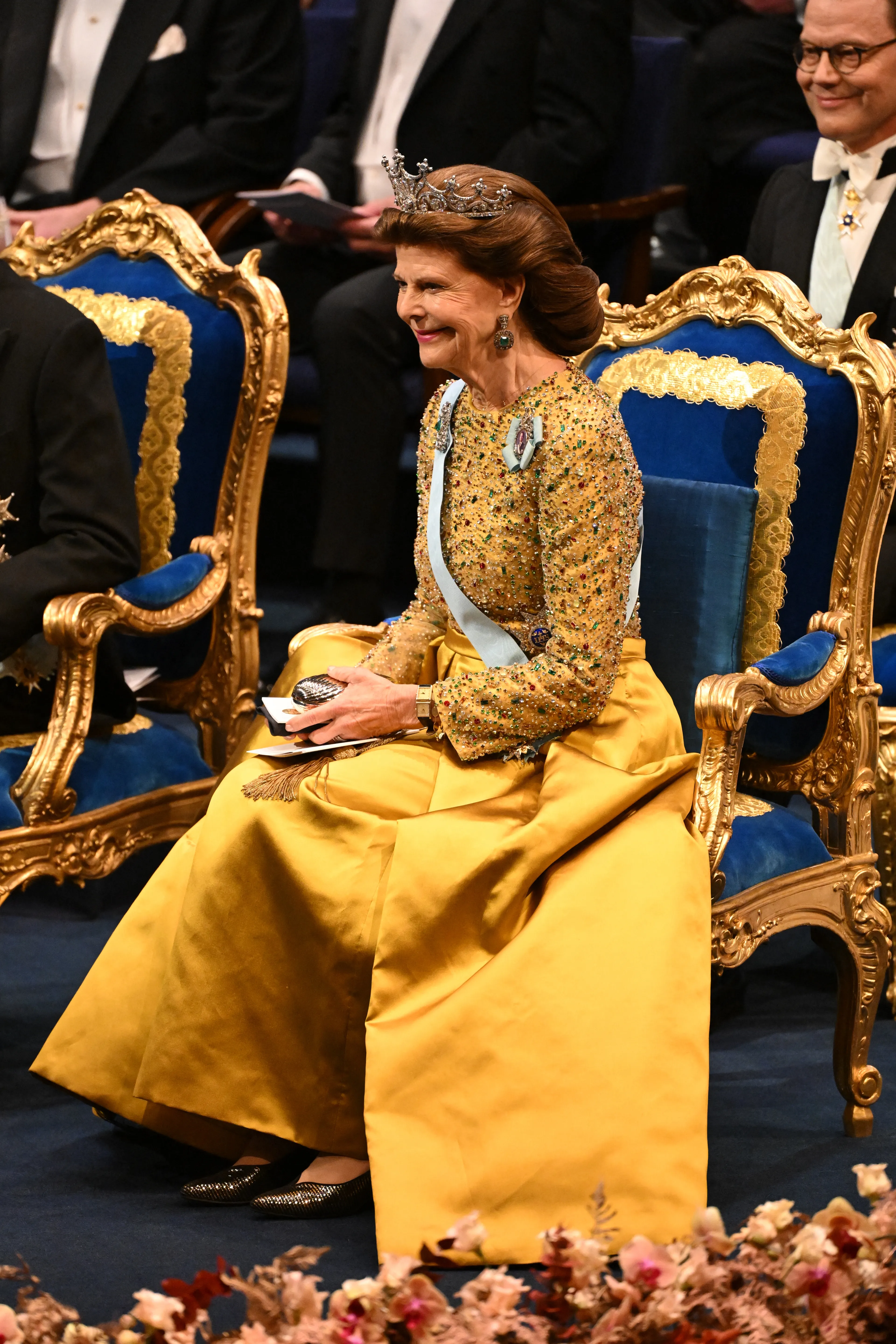 De galajurk van dichtbij.