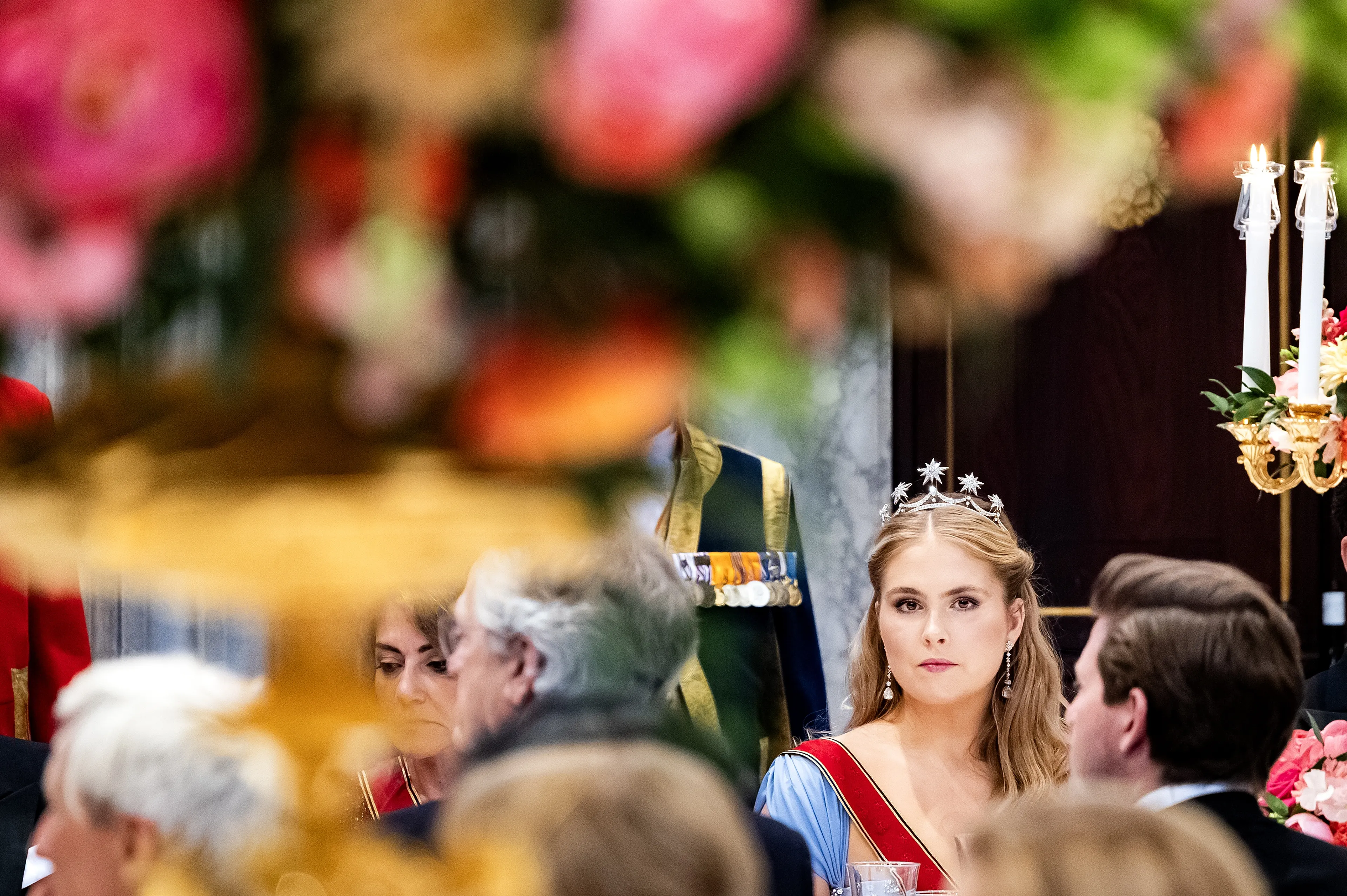 Dit is Amalia's vijfde staatsbanket.