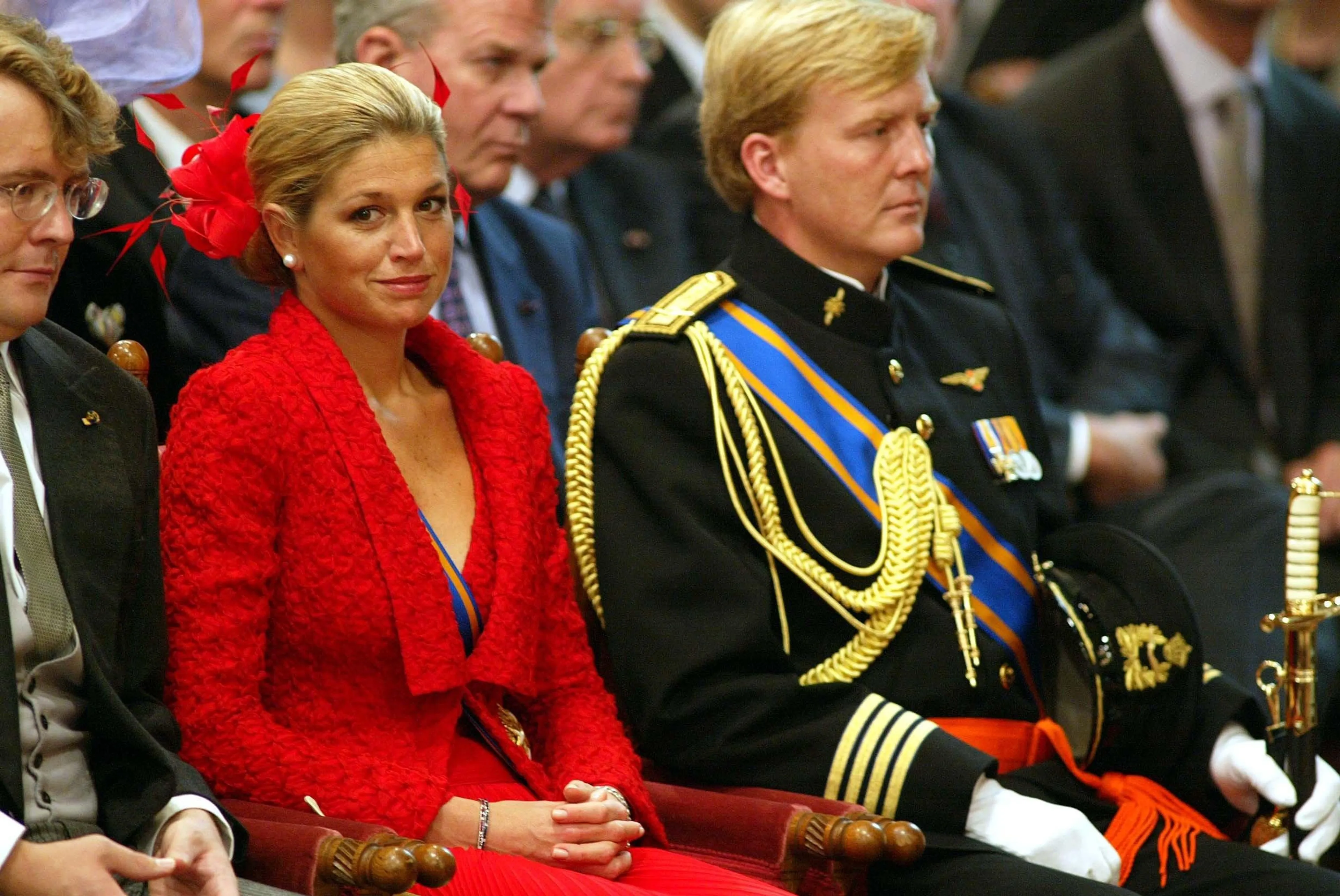 Máxima in de Ridderzaal.
