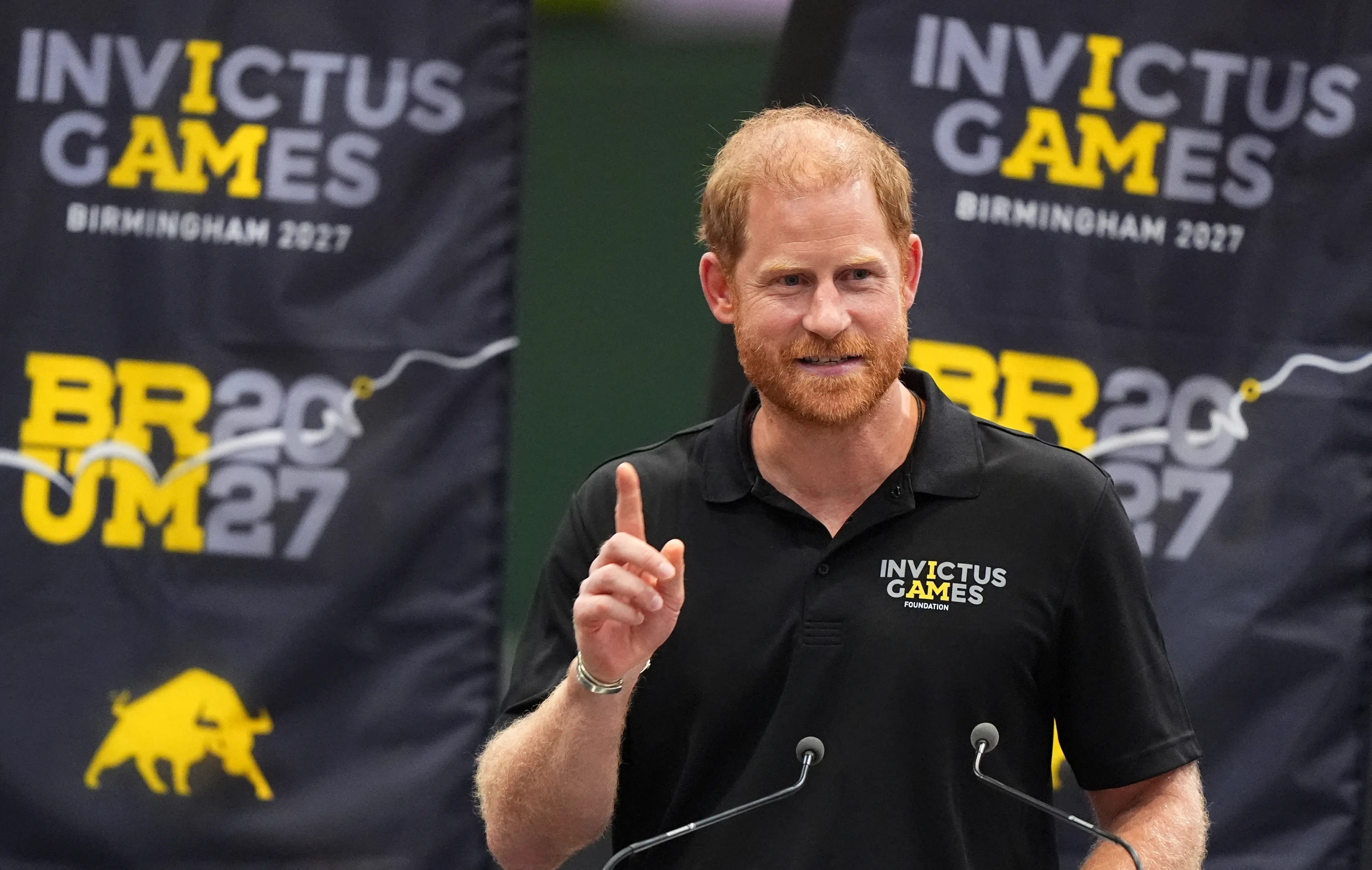 Prins Harry over de Invictus Games 2027 (10 juli 2026).