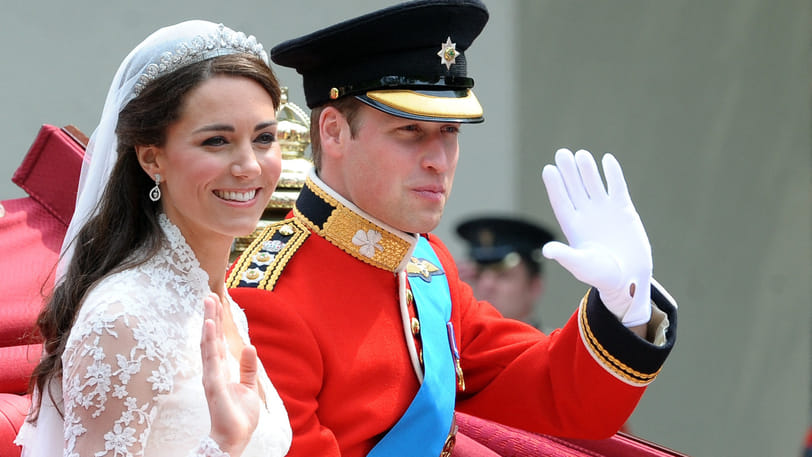 Catherine, de prinses van Wales had een tweede trouwjurk (en zo zag deze eruit)