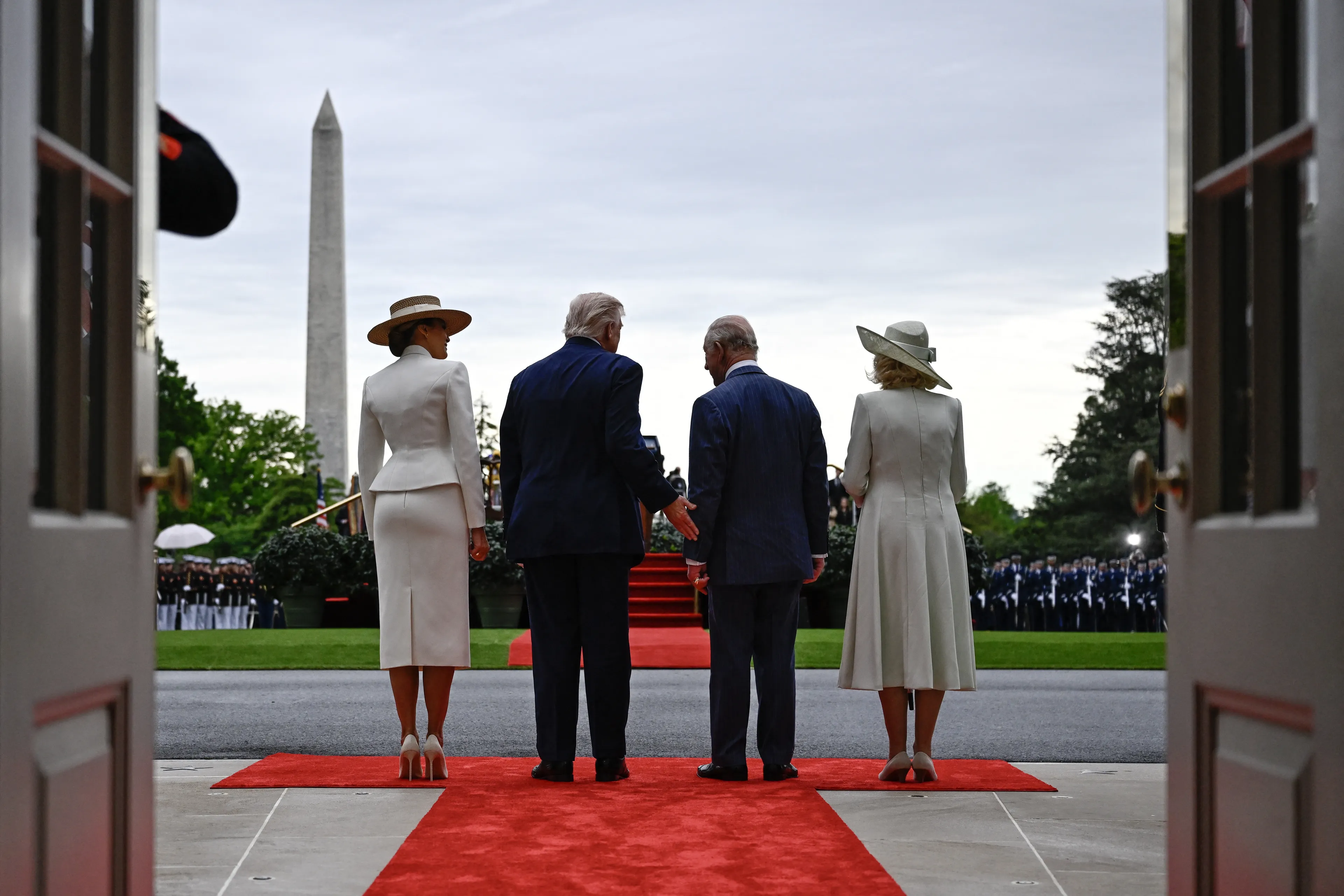 Het staatsbezoek van het koningspaar was in het Verenigd Koninkrijk onderwerp van gesprek.
