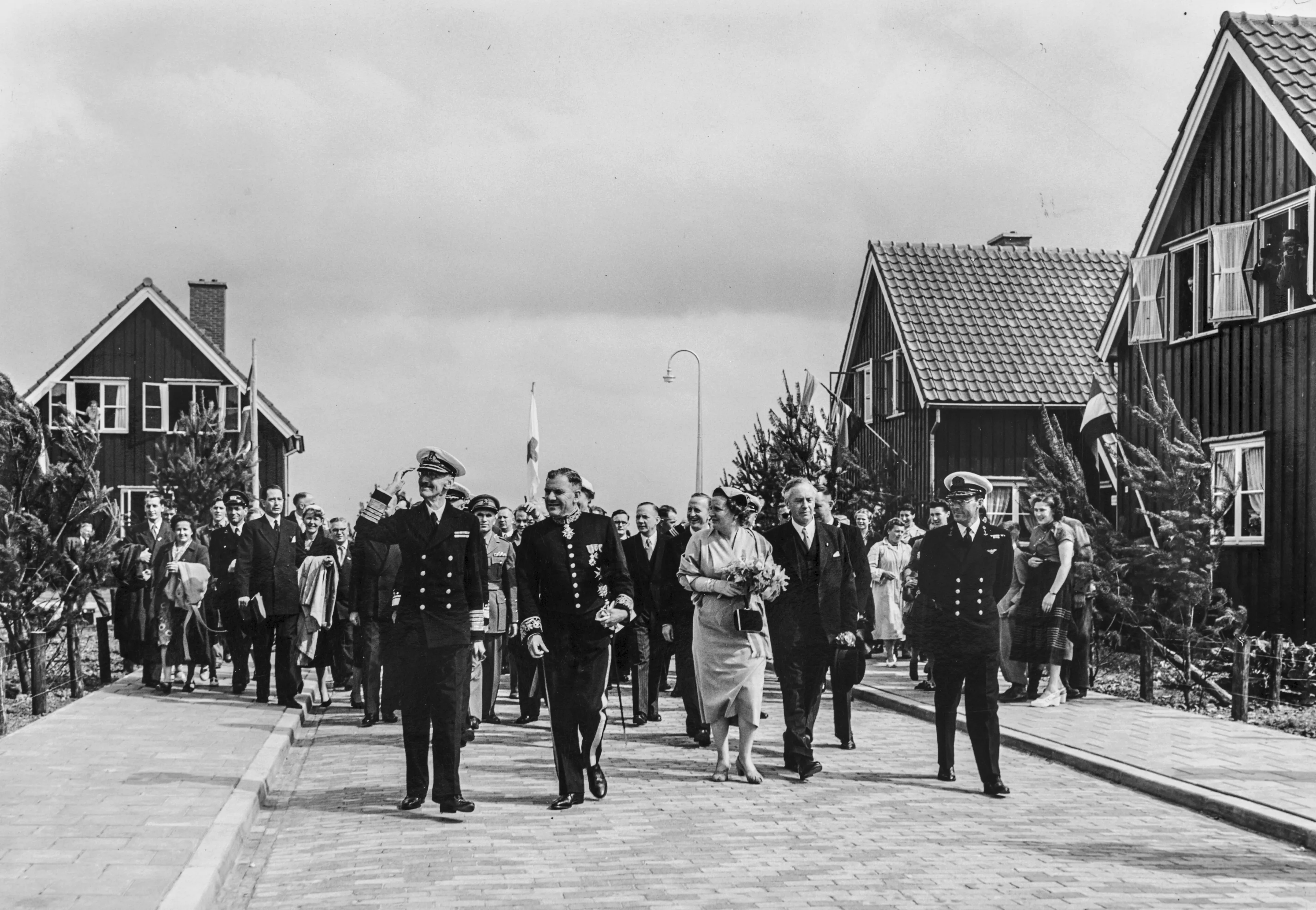 Beelden van het bezoek aan Stavenisse.