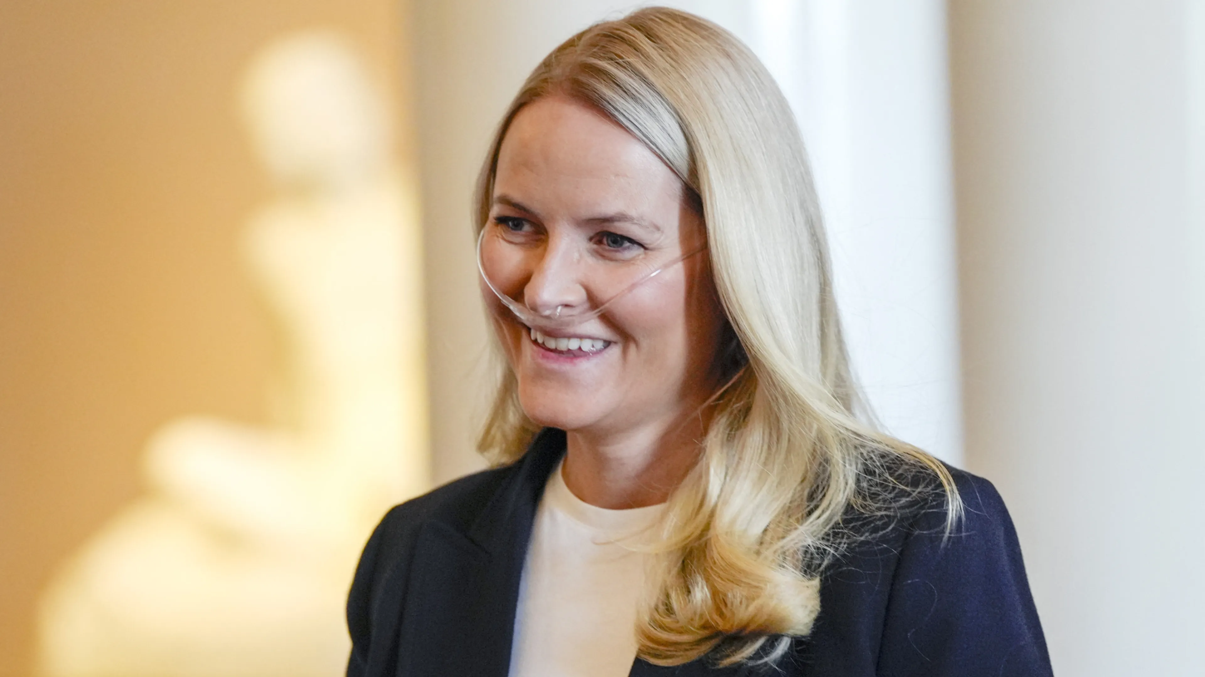 Kroonprinses Mette-Marit heeft een longtransplantatie gehad