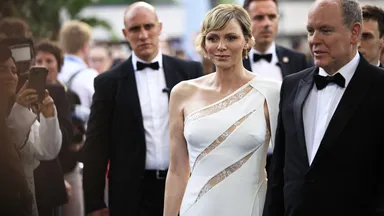 Prinses Charlène laat zien dat jumpsuits hartstikke gala-proof zijn