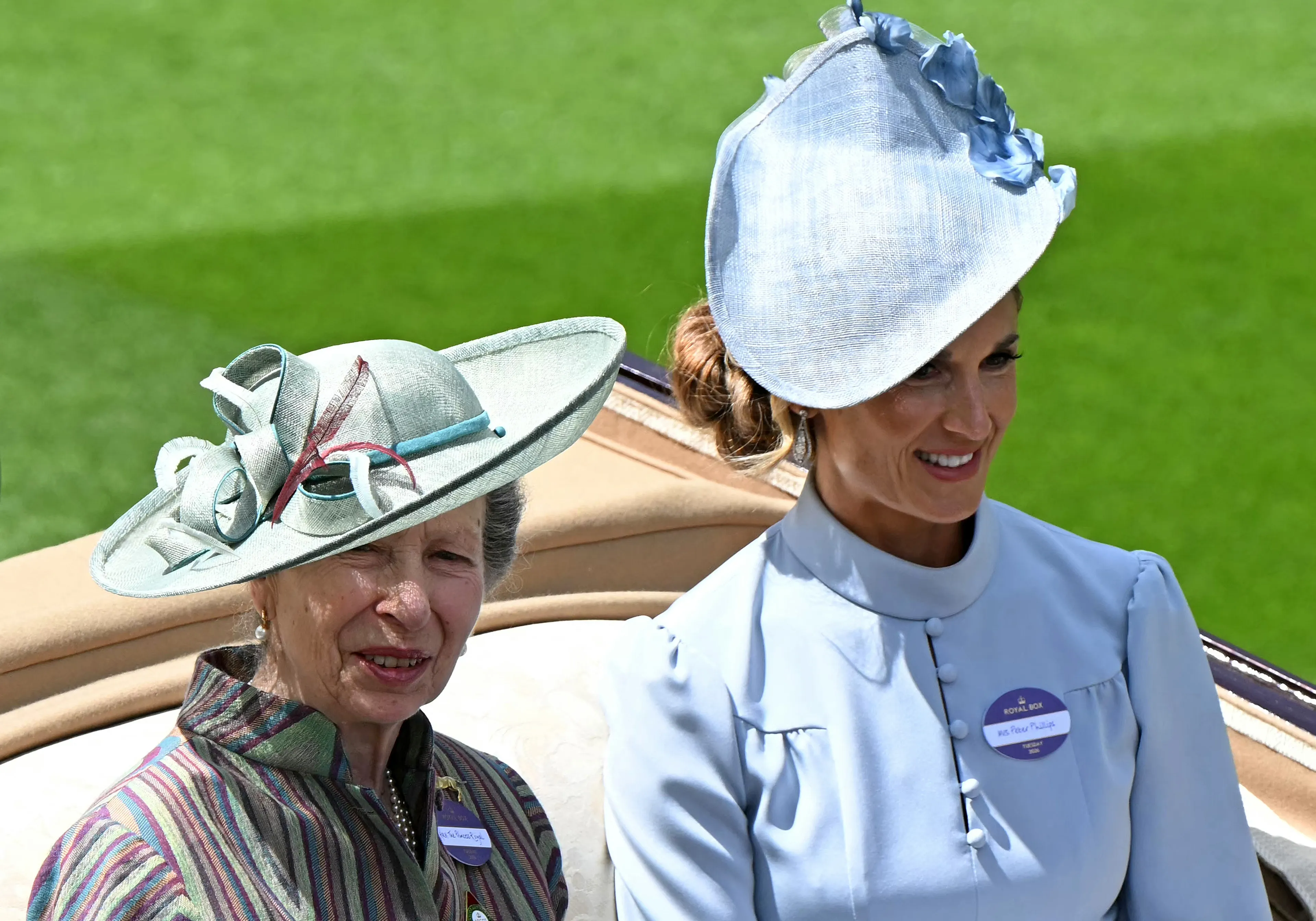 Prinses Anne en Harriet Phillips.