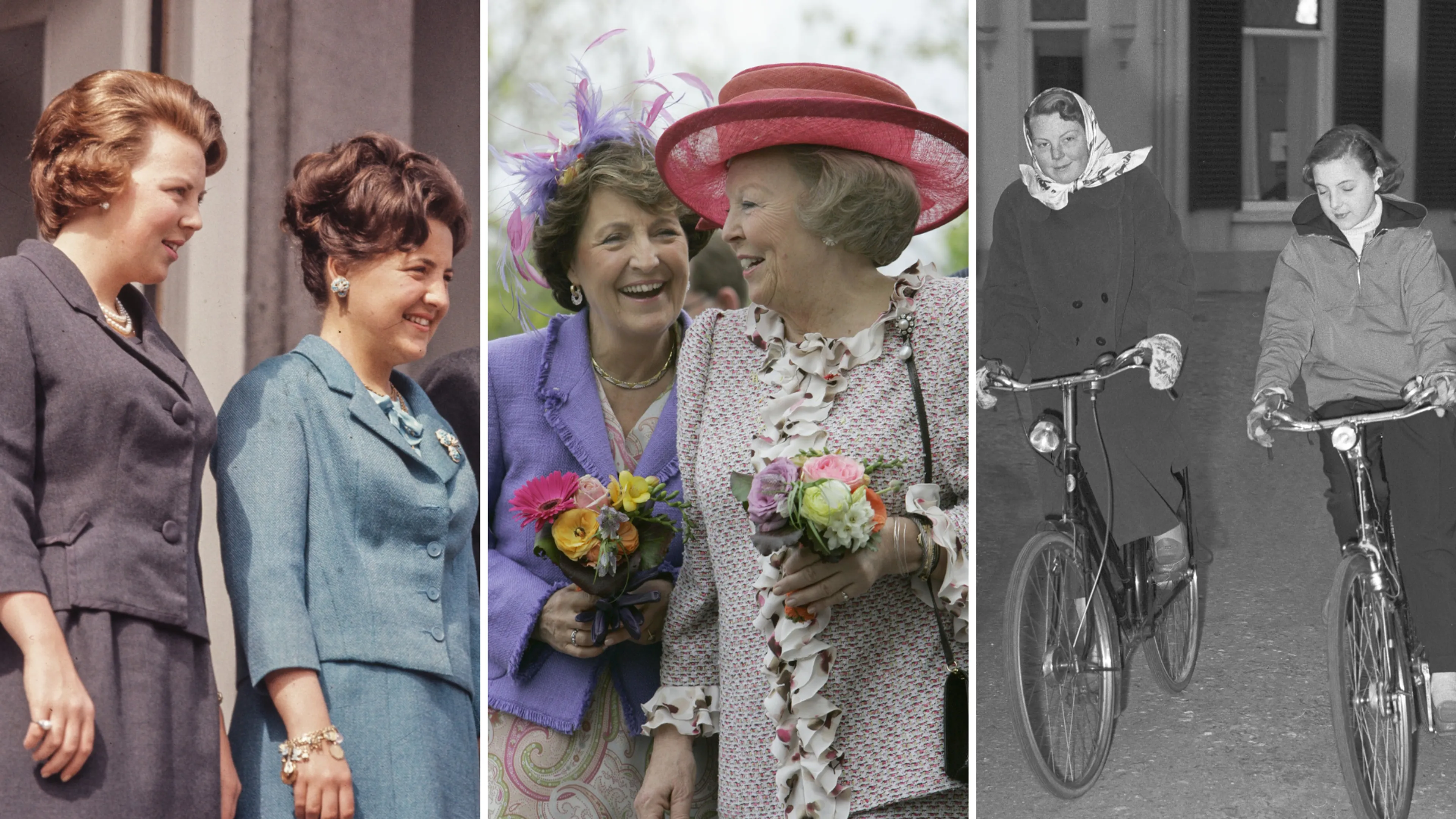 De hechte band tussen de zussen prinses Beatrix en prinses Margriet