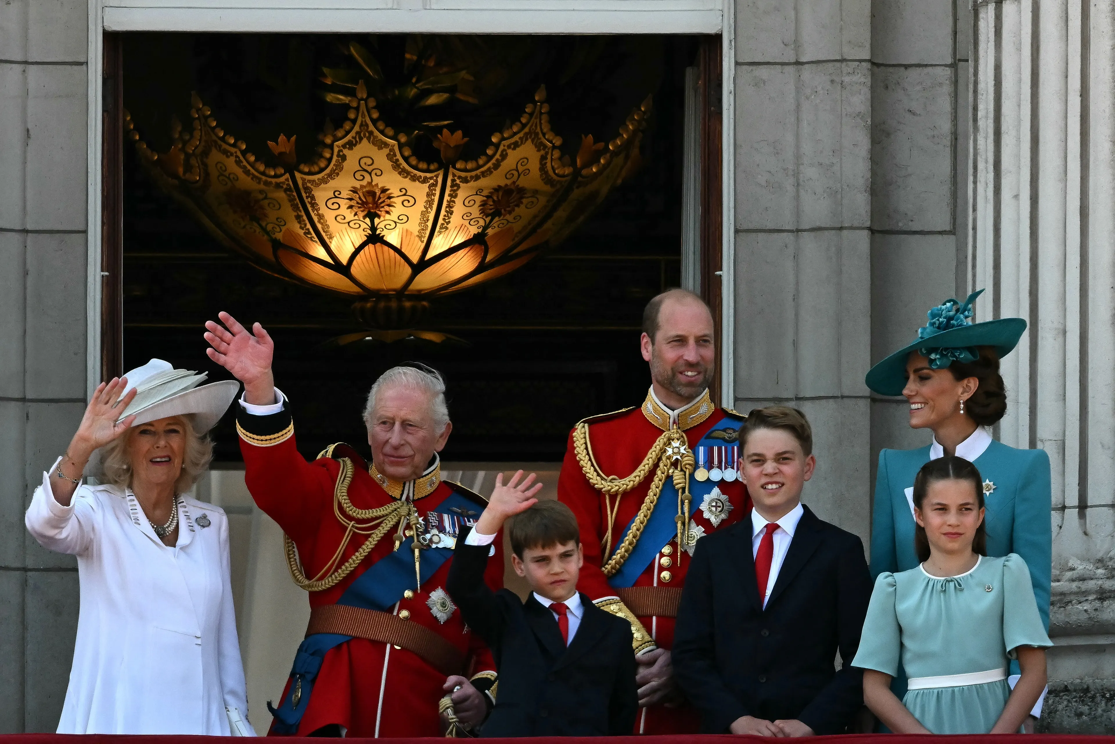 De Britse koninklijke familie (2025).